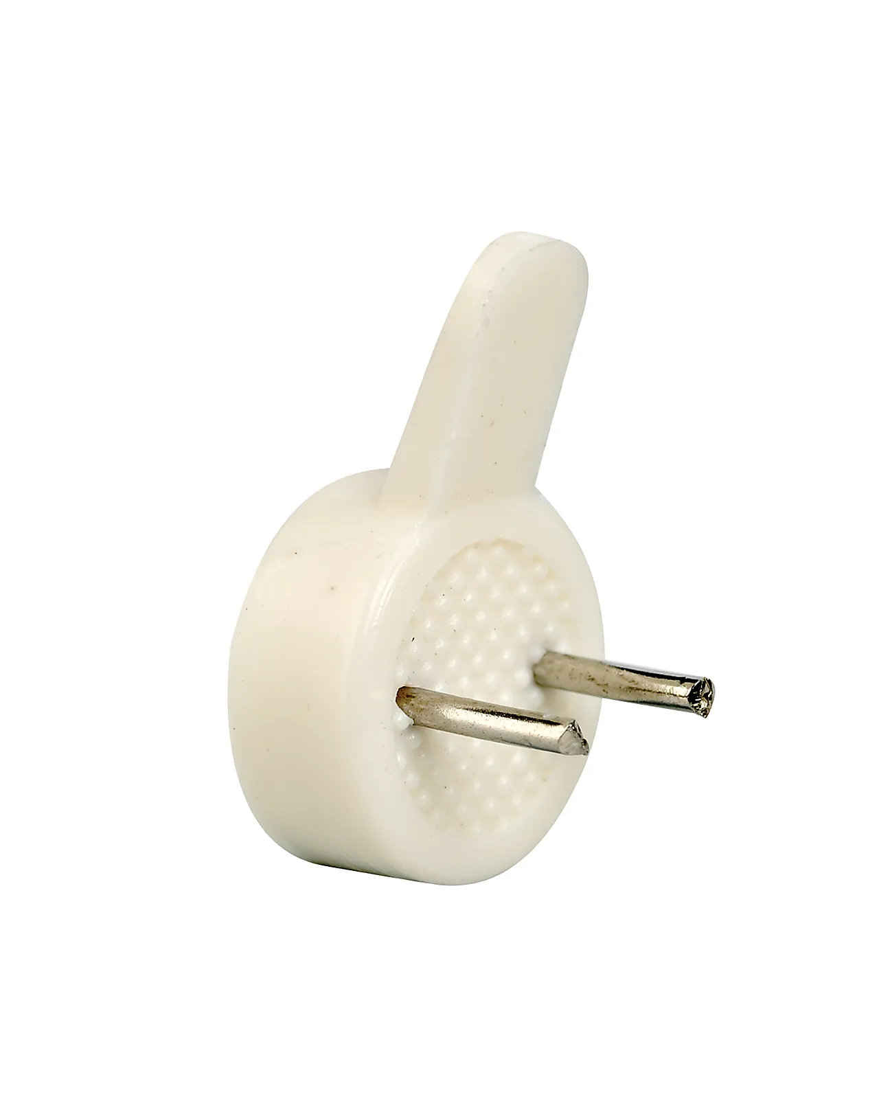 Billedkrok plast hvit rund 22 1 A6