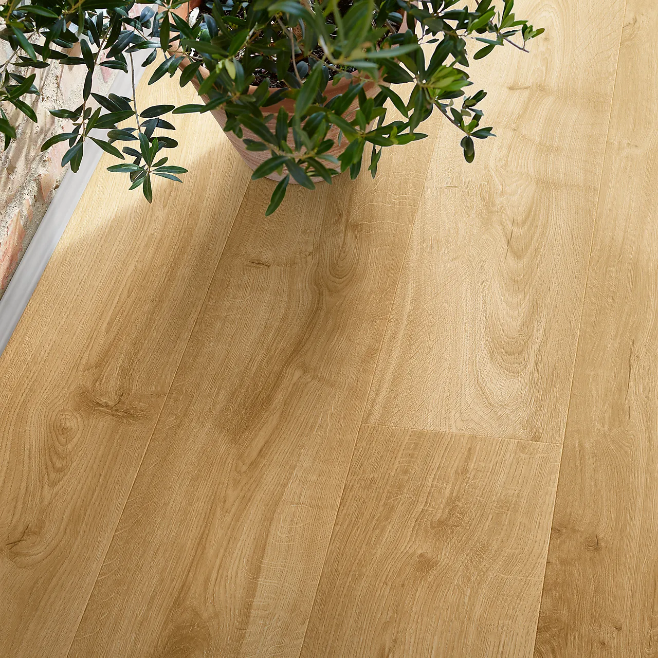 Laminatgulv Trondheim warm natural oak null - null - 3 - Miniatyr