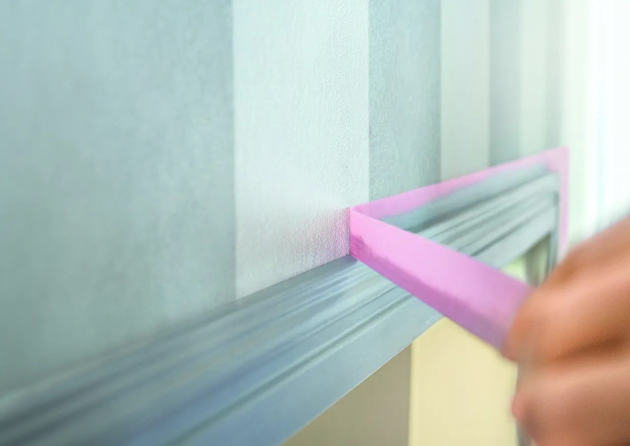 Maskeringstape sensitiv 25 mm x 25 meter rosa null - null - 2 - Miniatyr