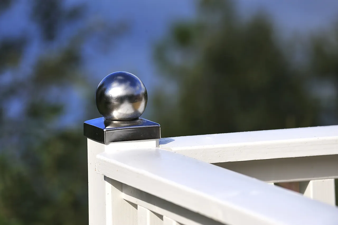 Rekkverkselement classic 115,7x87,5 hvit null - null - 2 - Miniatyr