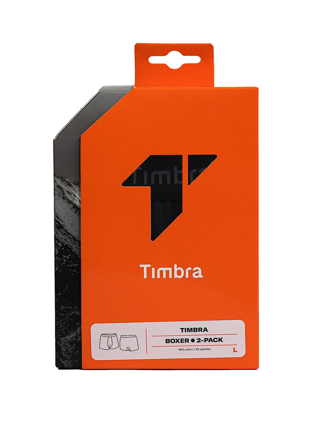 Boxer stretch 2 pk L null - L - 2 - Miniatyr