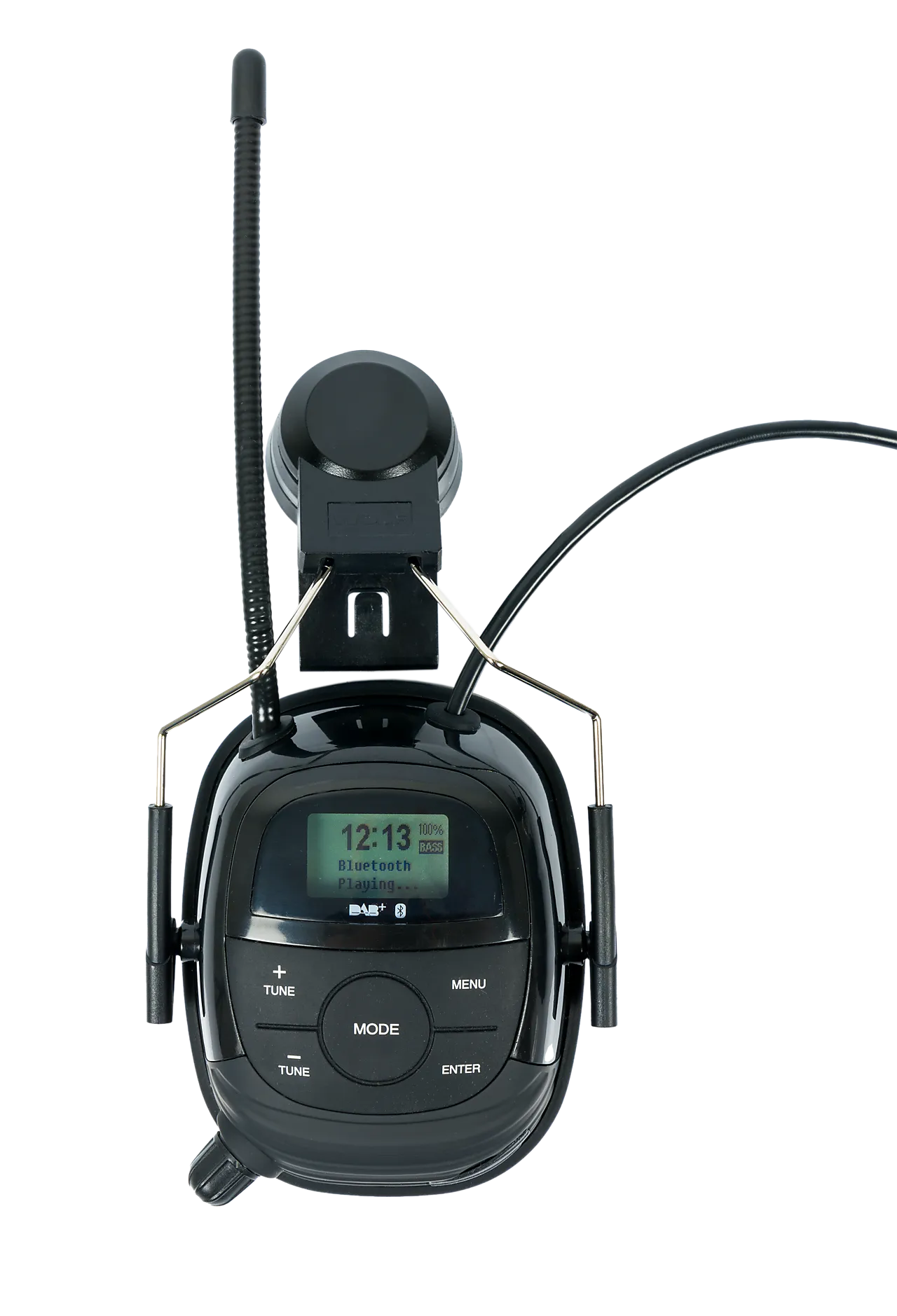 Hørselvern med hjelmfeste 30mm BT/mikrofon/DAB+ null - Universal - 2 - Miniatyr