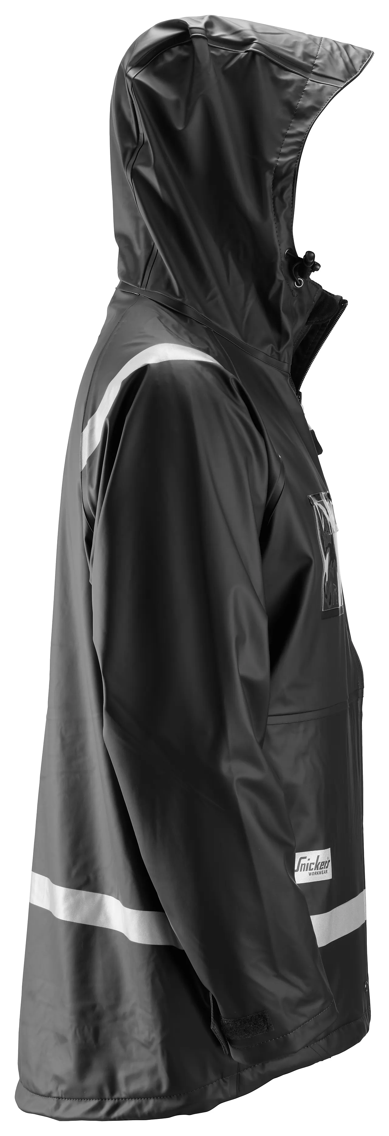 Regnjakke 8200 pu sort snickers workwear L null - L - 3 - Miniatyr