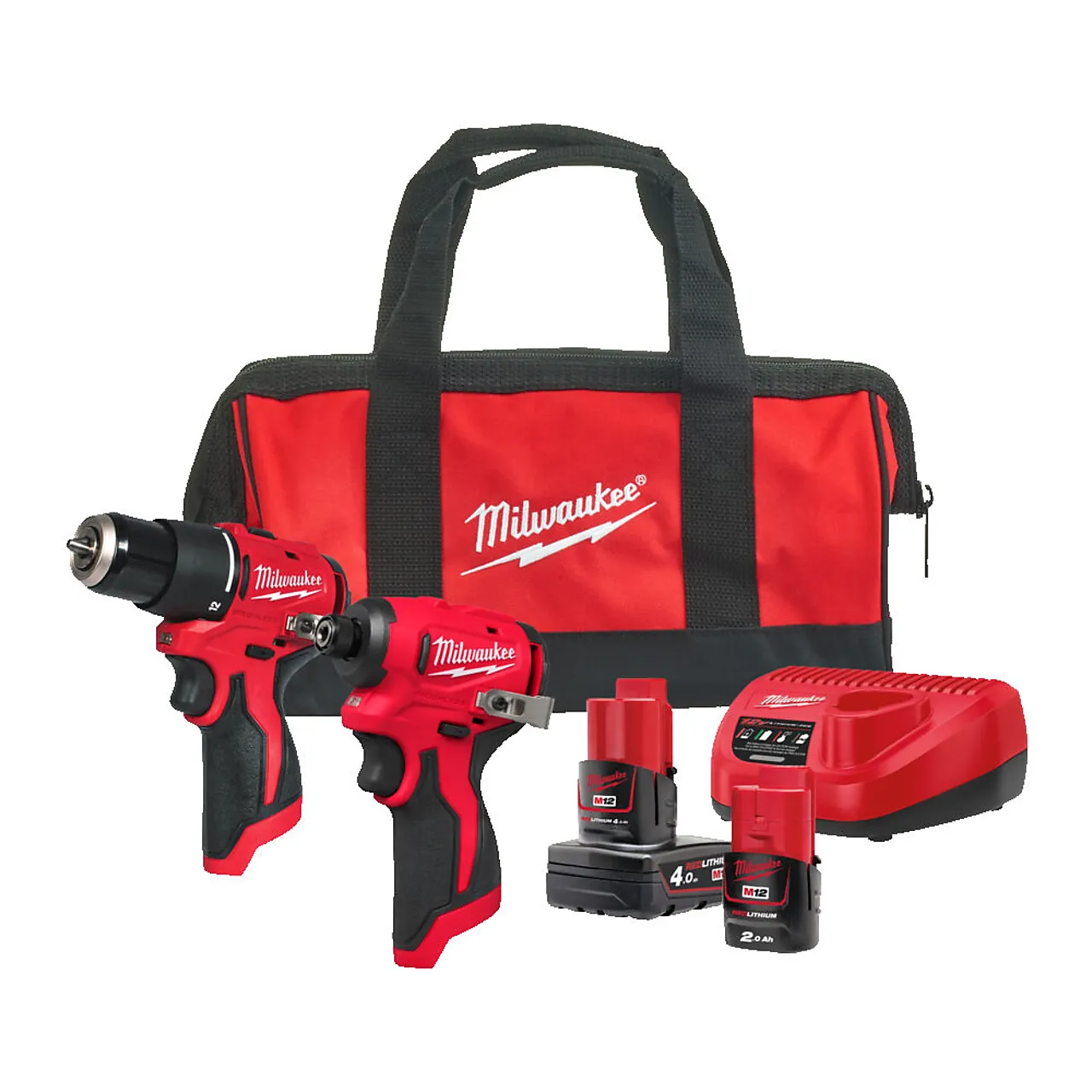 Milwaukee maskinsett M12 BLPP2B-422B