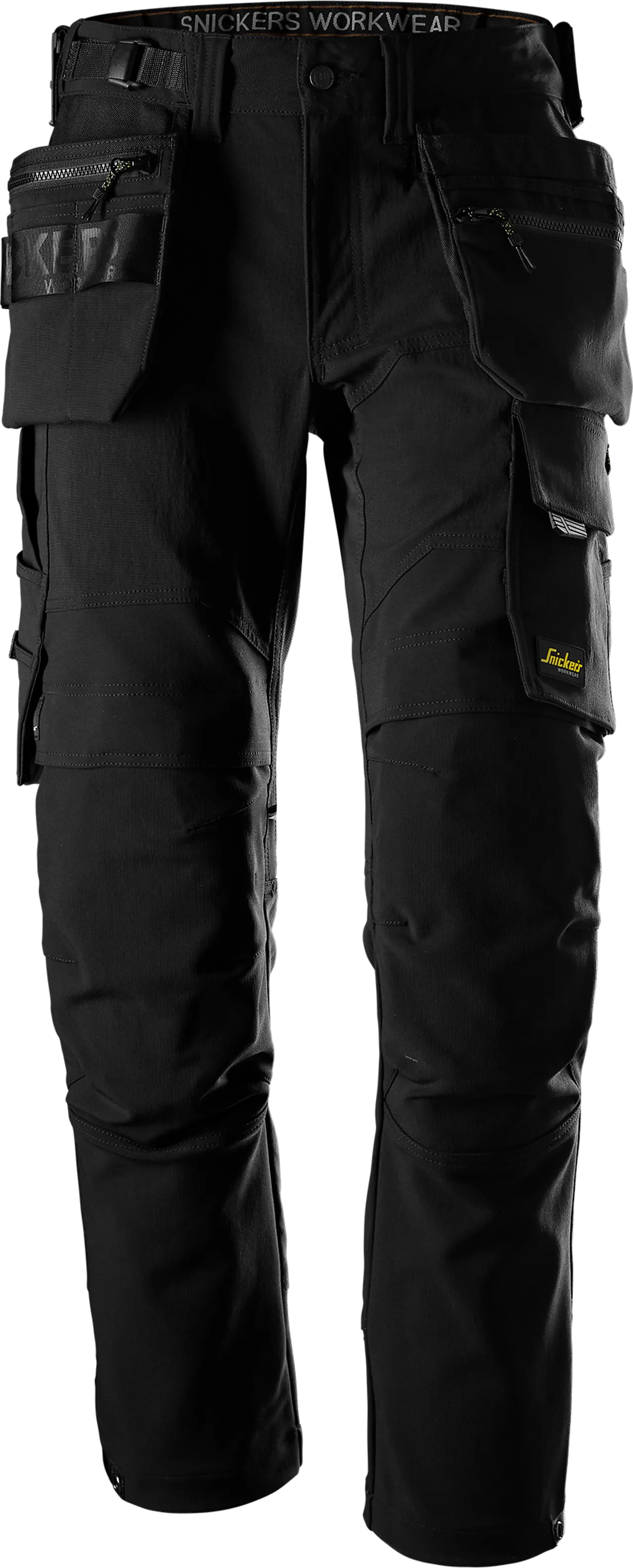 Arbeidsbukse Snickers Workwear 6220 HL svart 48 null - 48 - 2 - Miniatyr