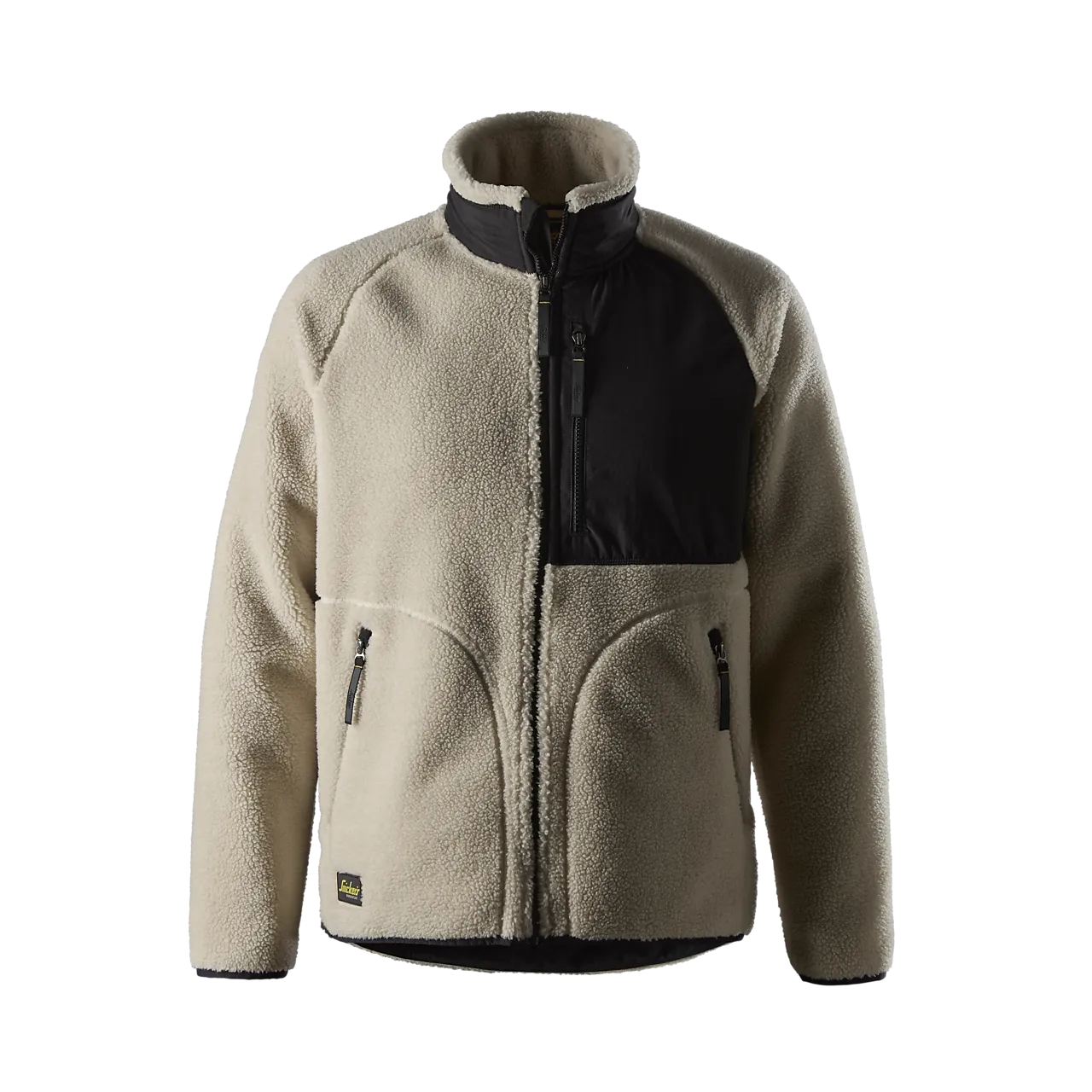 Snickers 8016 teddyjakke lys sand M