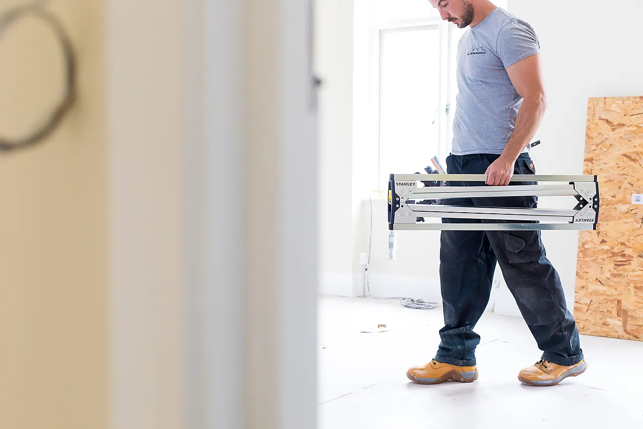 Stanley arbeidsbukk STST81337-1 metall á et par null - null - 3 - Miniatyr