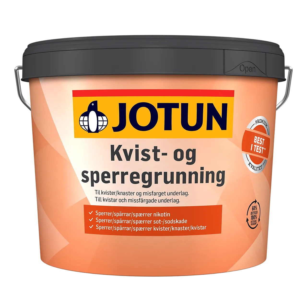 Kvist- og sperregrunning 9 liter