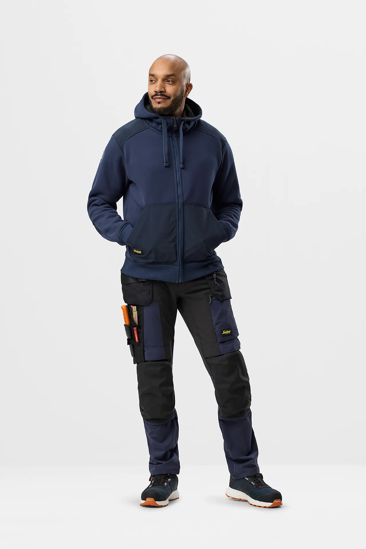 Snickers Workwear Bukse 6218 Mørkeblå 52 null - null - 2 - Miniatyr