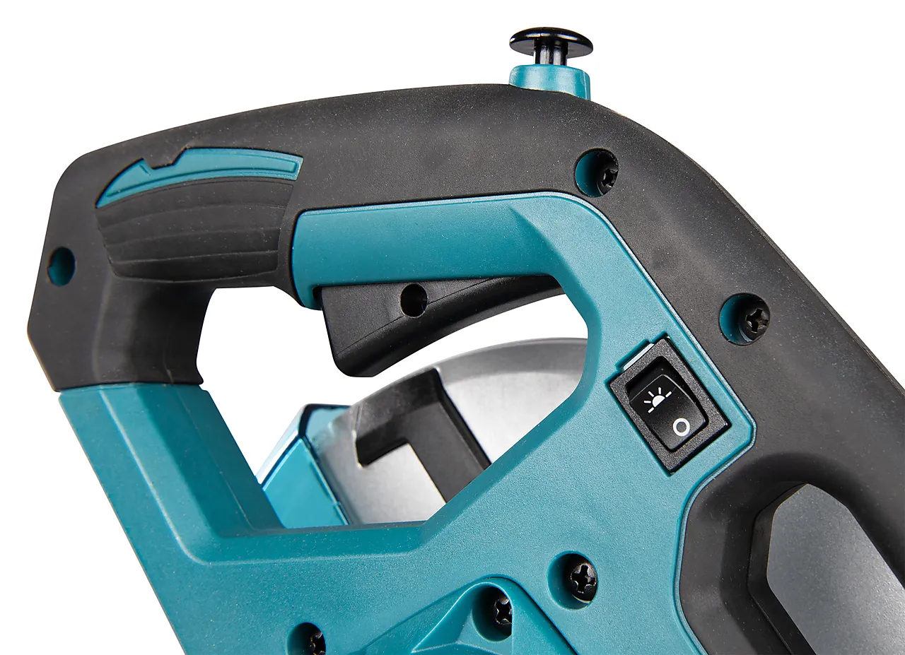 Kapp-/gjæringssag 216 mm med LED-lys