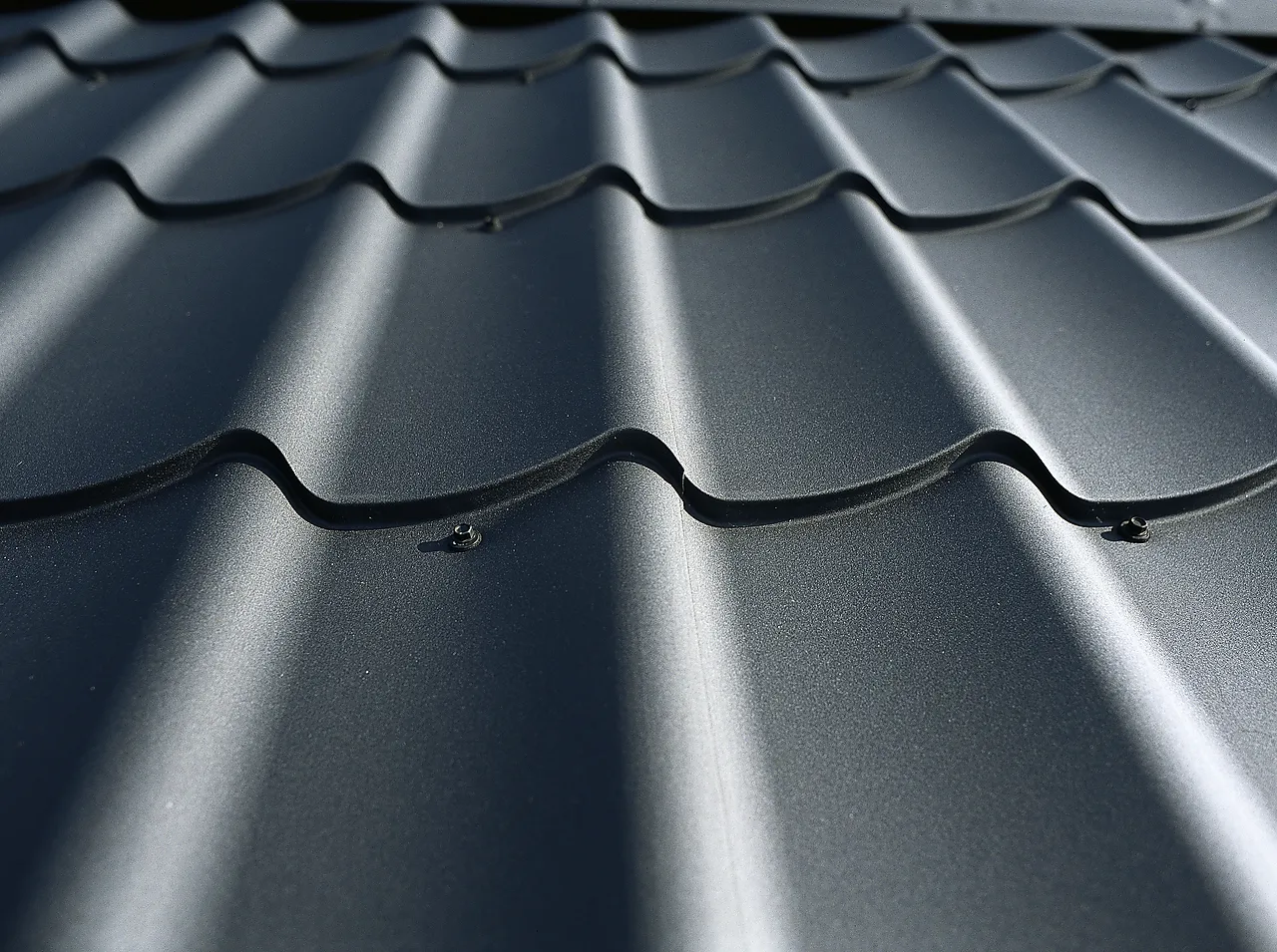 Takplate regent stål hard coat 25 svart 1150 mm Takplate regent stål hard coat 25 svart 1150 mm