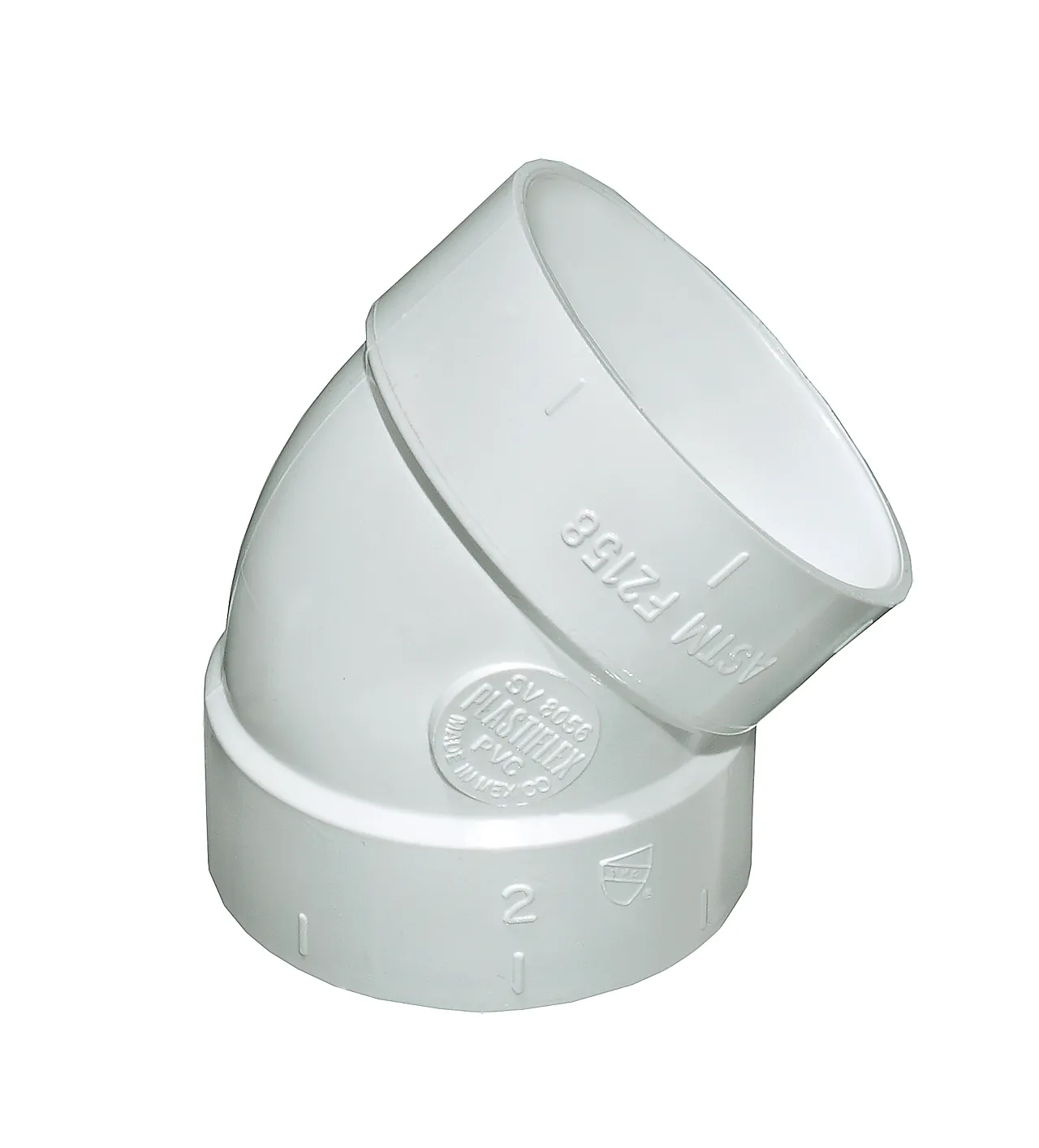 Bend 45 grader 2-pk foma