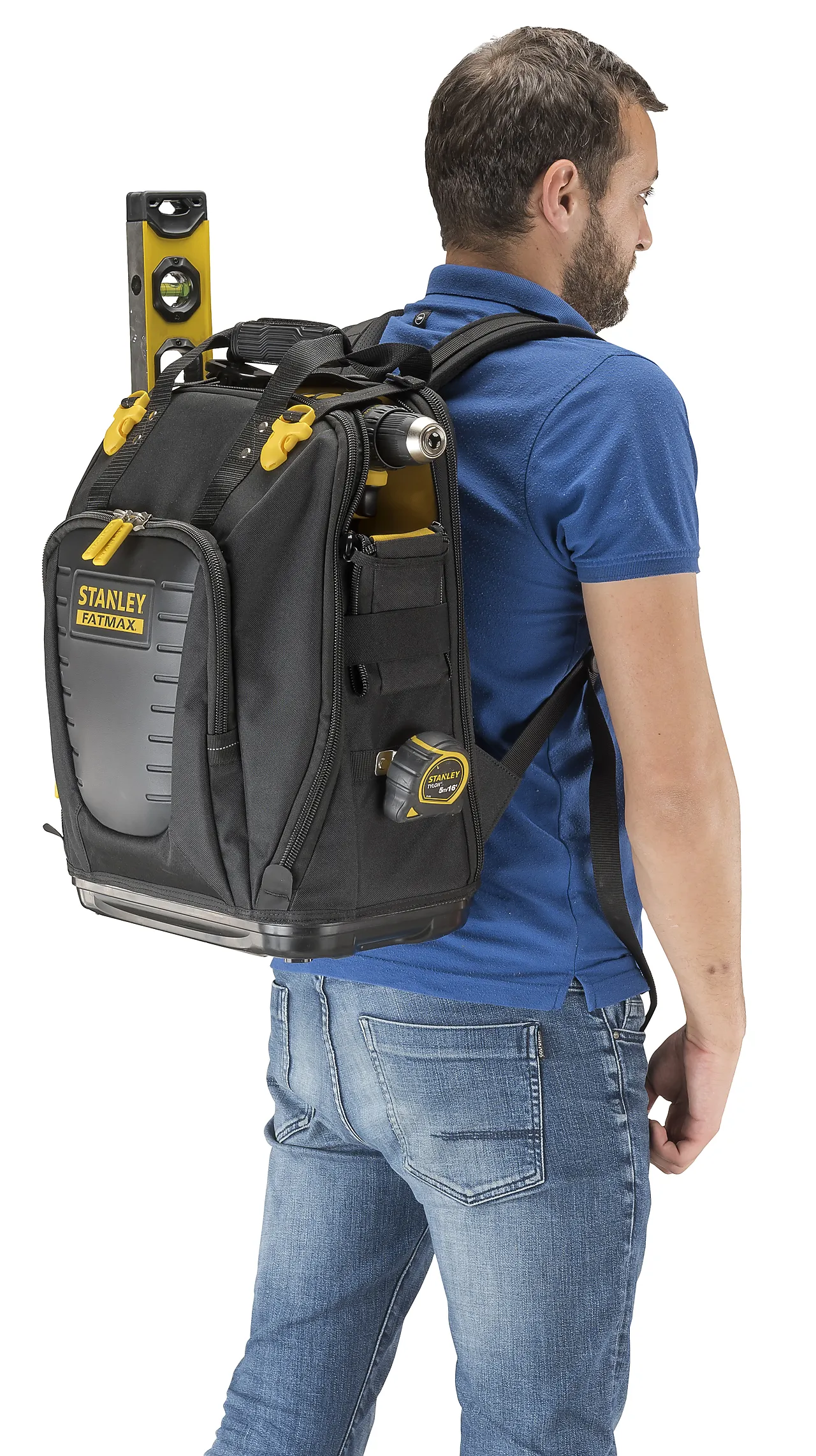 Ryggsekk for verktøy FMST1-80144 polstret skulderrem og rygg null - null - 3 - Miniatyr