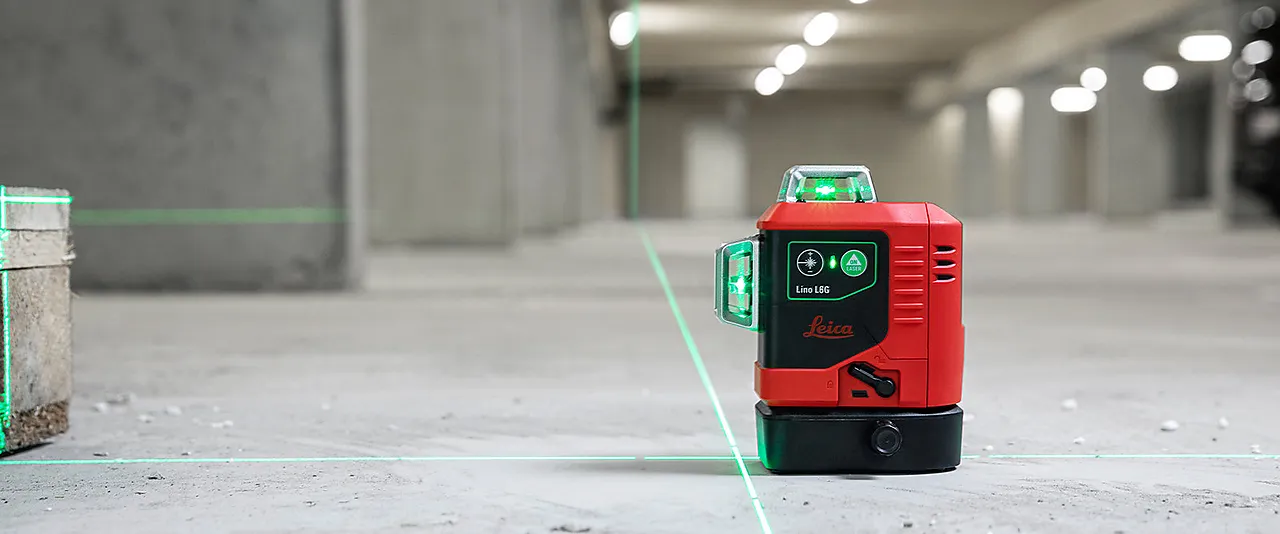 Krysslaser leica lino l6g-1 koffert
