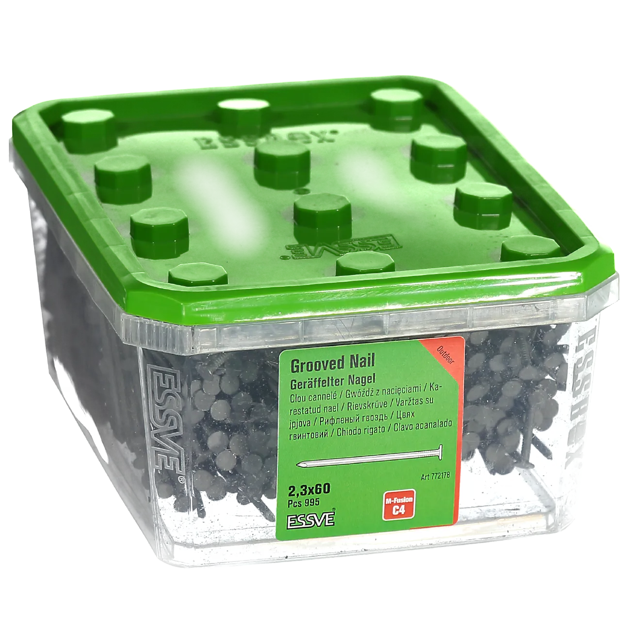 Spiker skarpkant 2,3x60 m-fus -995 m-fusion c4 overflatebehandlet null - null - 3 - Miniatyr