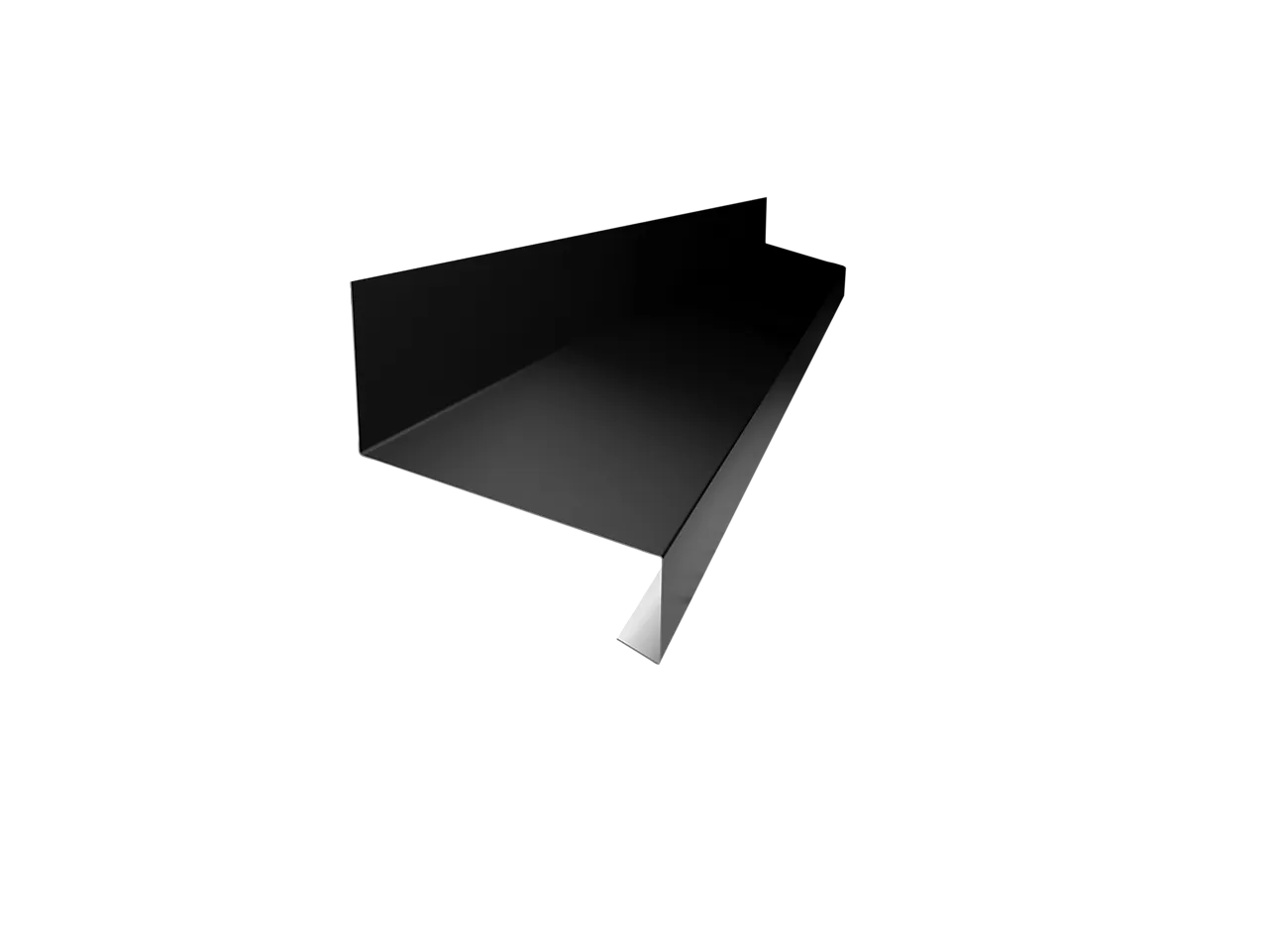 Vindusbeslag over 92 sort 2m isola