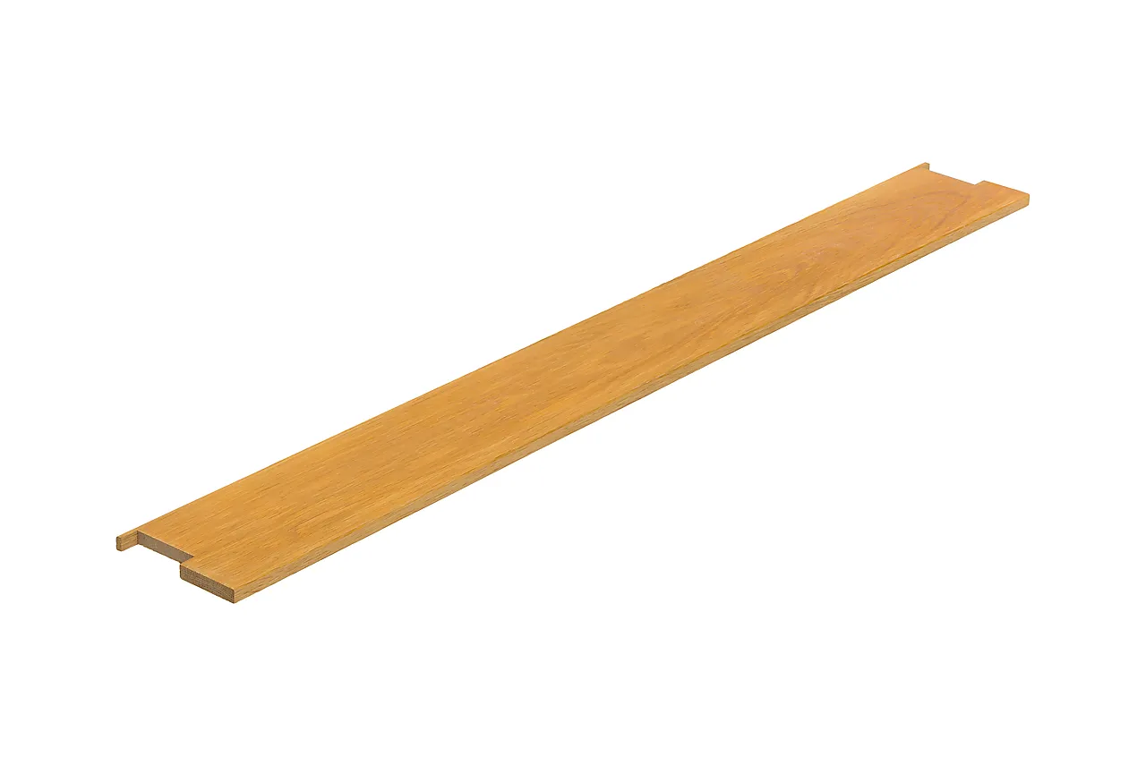 Terskel 100 cm mellomliggende flat 9 mm lakkert eik