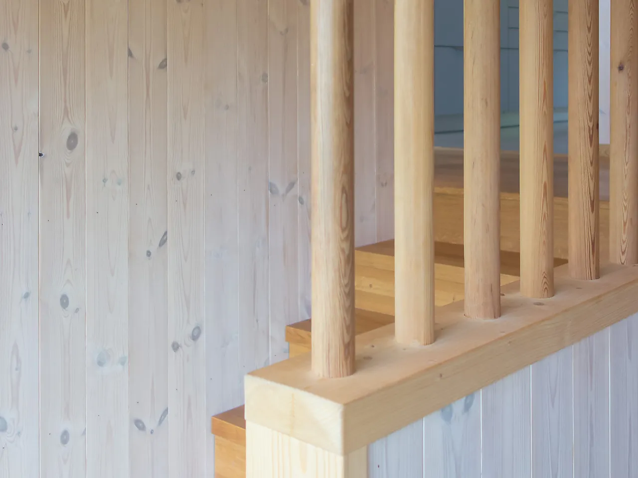 Rundstokk furu ubehandlet 43x43 mm null - null - 2 - Miniatyr