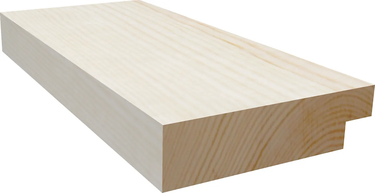 Utforing furu 18x350x4400 ubehandlet Utforing furu 18x350x4400 ubehandlet