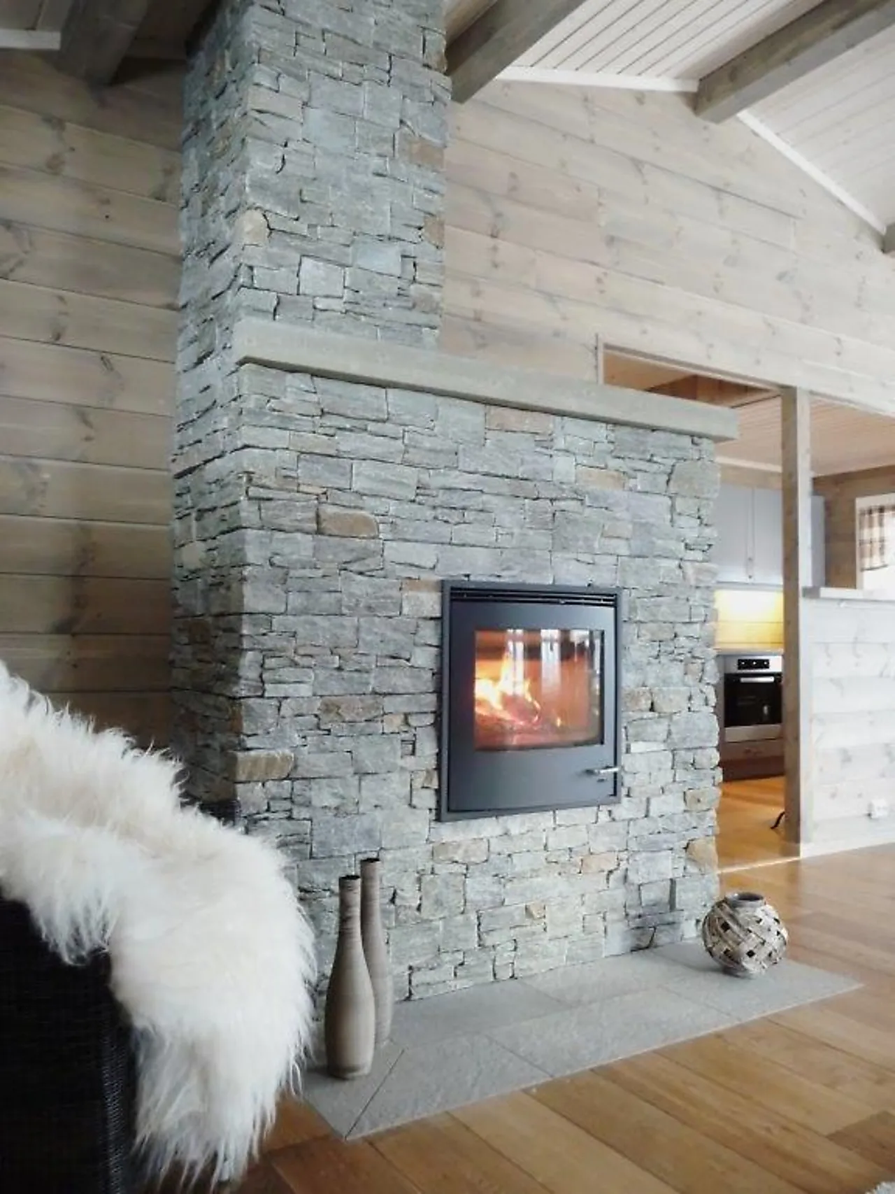 Forblendingsstein skifer valdres paneler 4 x 56 x 20 cm null - null - 2 - Miniatyr