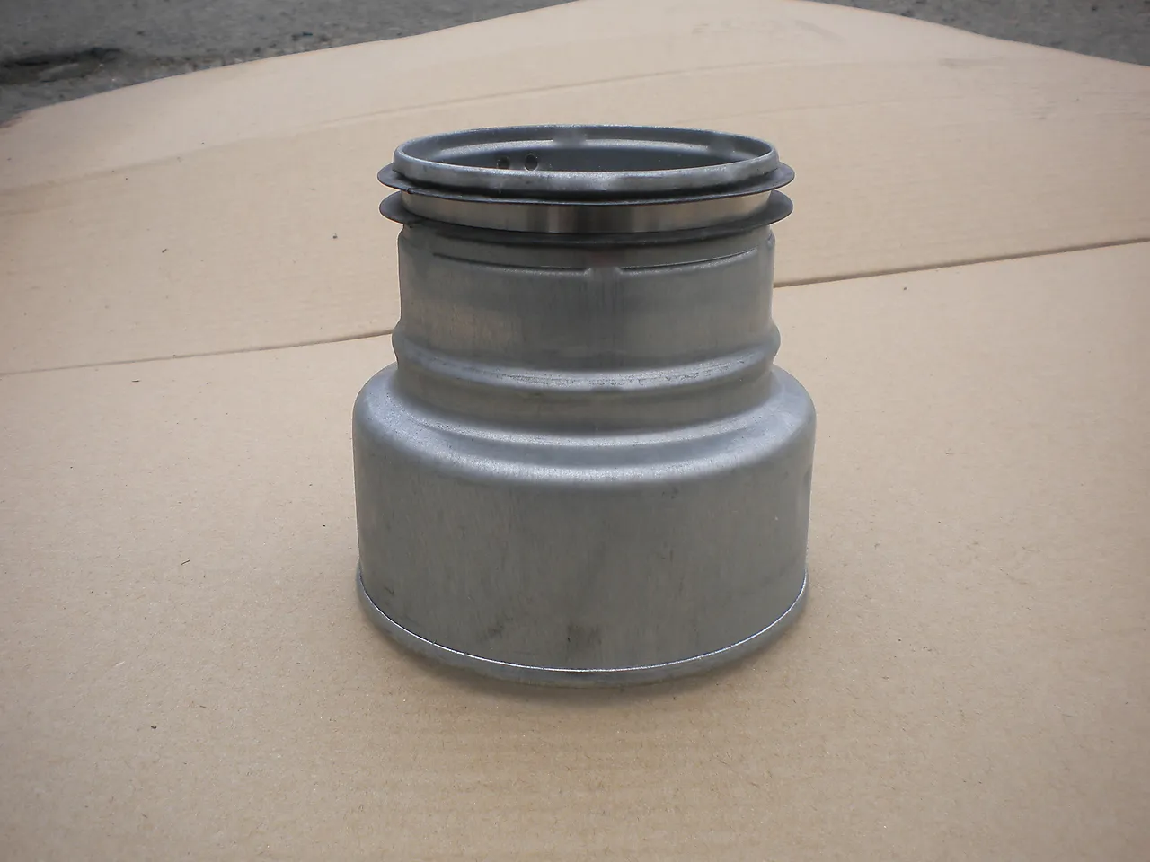 Overgang røkrør Ø150 80-106 sort null - null - 2 - Miniatyr