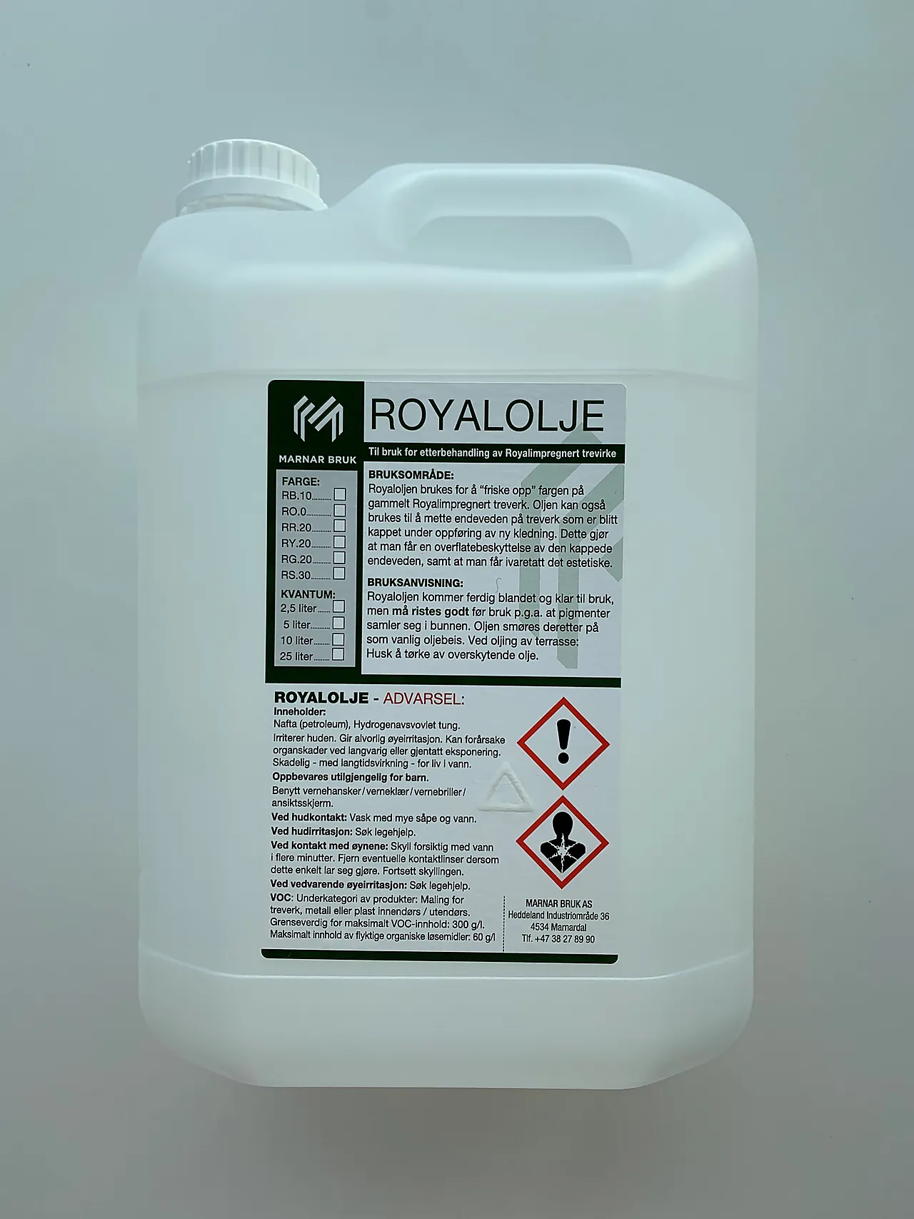 Royalolje rg.20 grå 5l rg.20 Royalolje rg.20 grå 5l rg.20