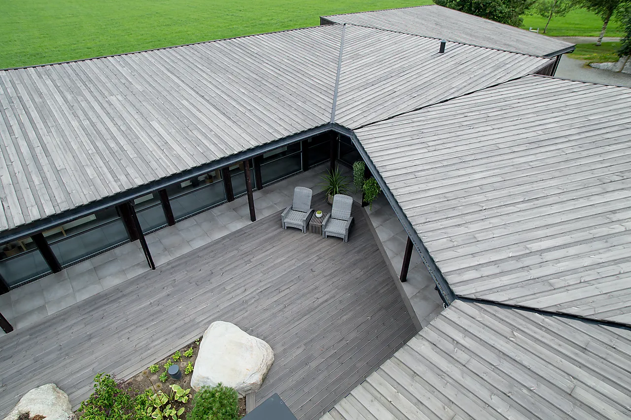 Furu 21x148 tak 3,6m 2spor grå møreroyal grå rg.25