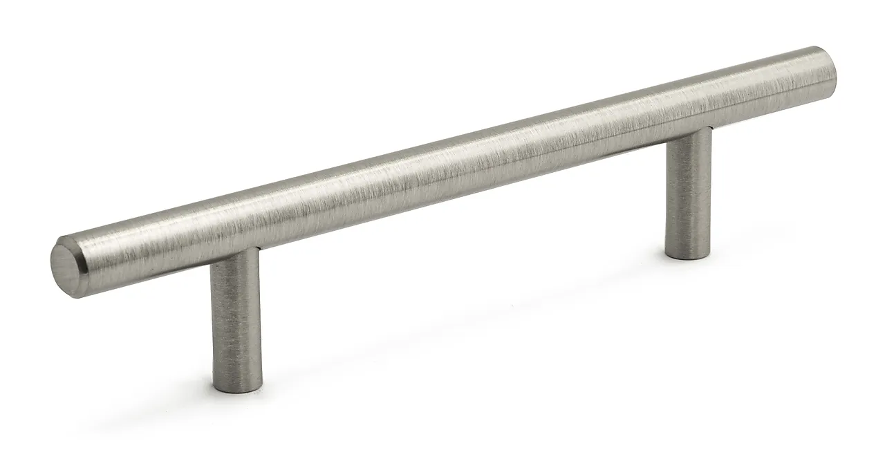 Møbelhåndtak Stella 96 mm Børstet Stål Forbrukerpakning
