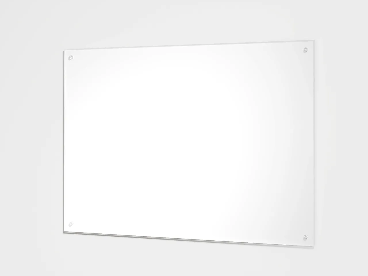 Glassplate herdet hvit 6x700x450 mm Glassplate herdet hvit 6x700x450 mm