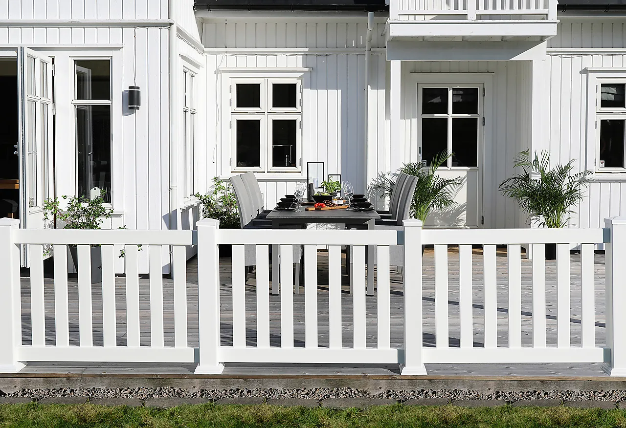 Vedlikeholdsfritt rekkverk Saltholmen