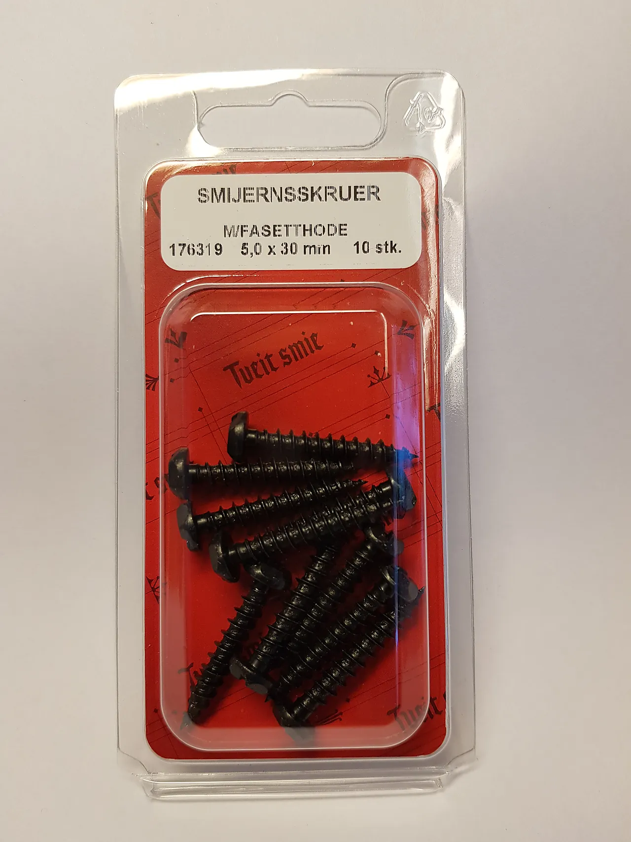 Treskrue smij 5x30 10-pk jts fasetthode Treskrue smij 5x30 10-pk jts fasetthode