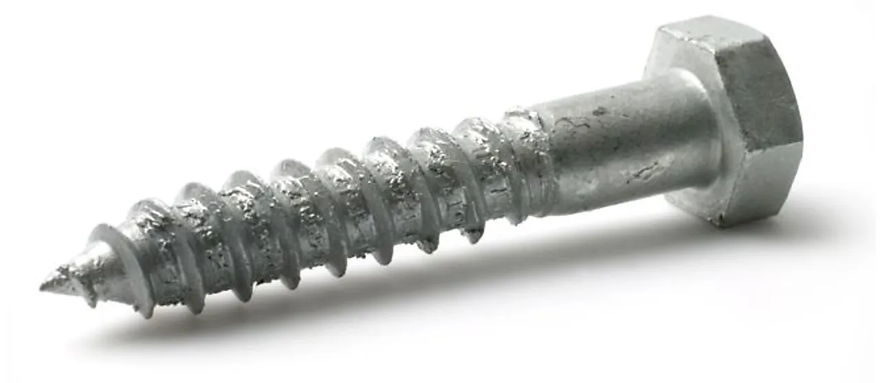 Treskrue fransk varmforsinket 8x70 mm 50 stk