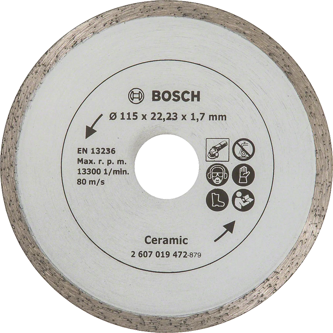 Diamantskive 115mm fliser pl