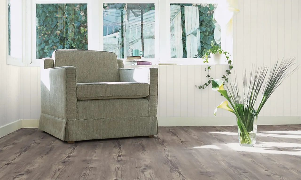 Smartpanel Vegg struktur V-fas 7 bord Bomull