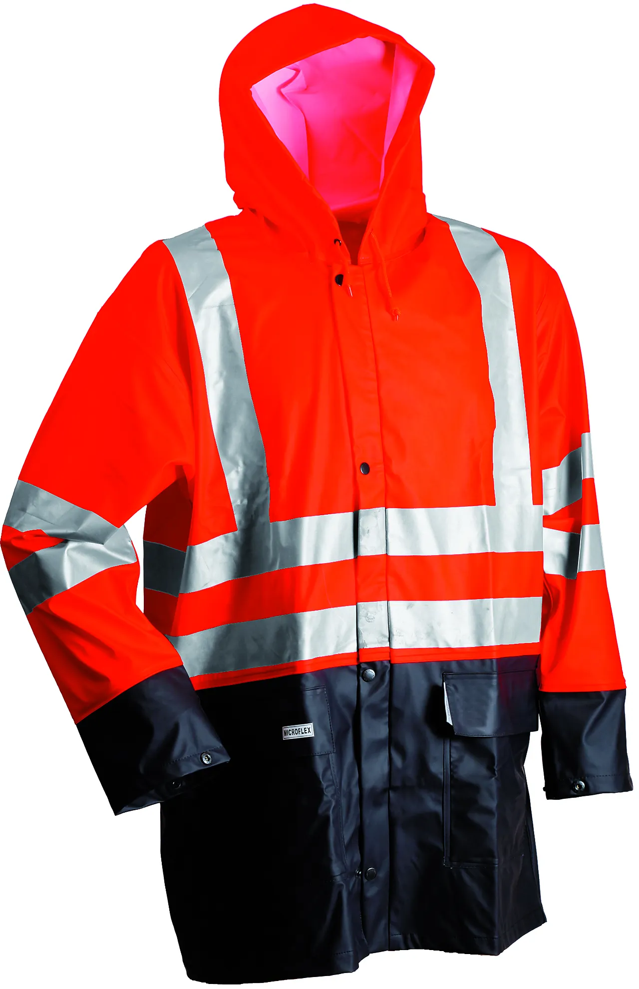 Regnjakke oransje XL