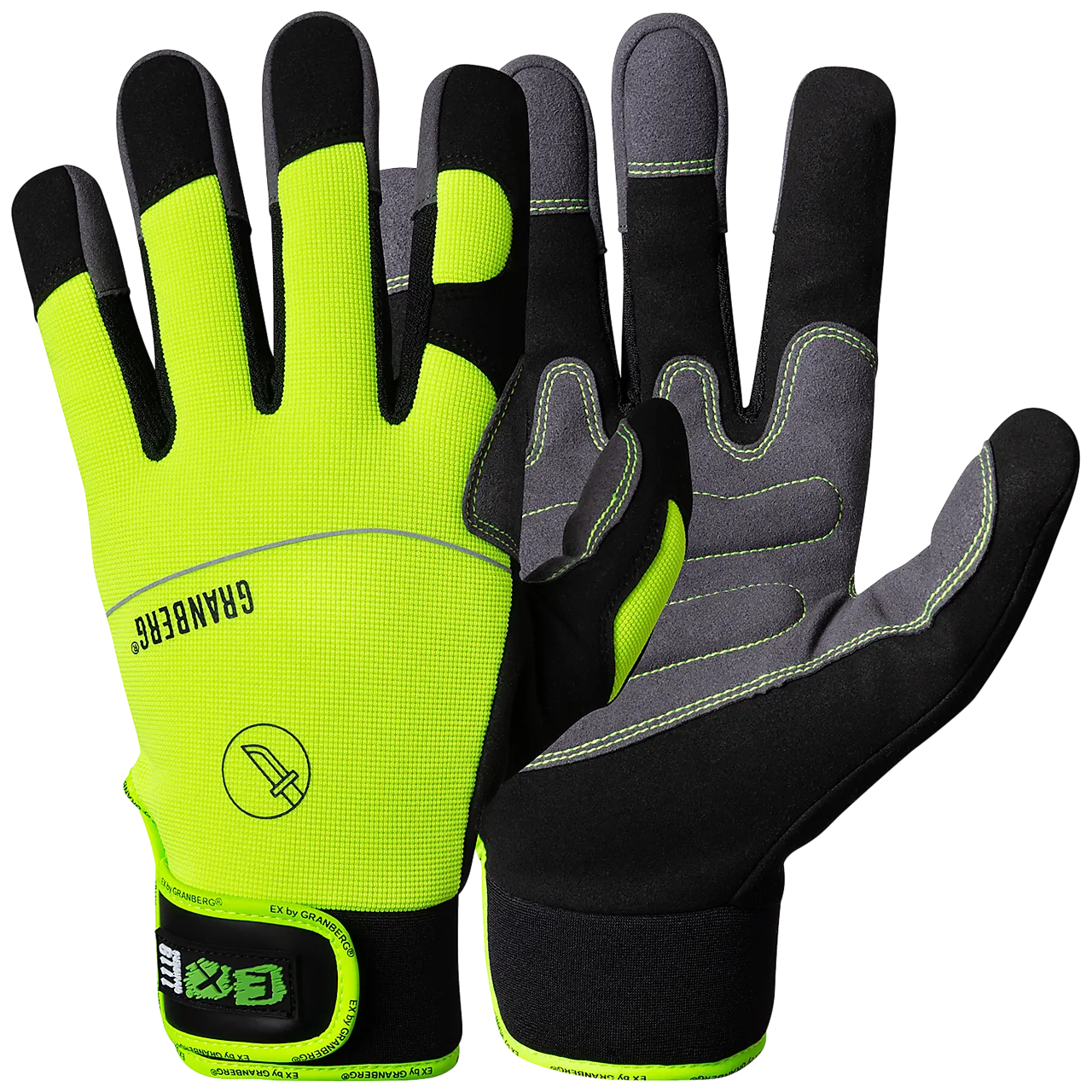 Granberg hanske Macroskin signal uforet str 9 Granberg hanske Macroskin signal uforet str 9