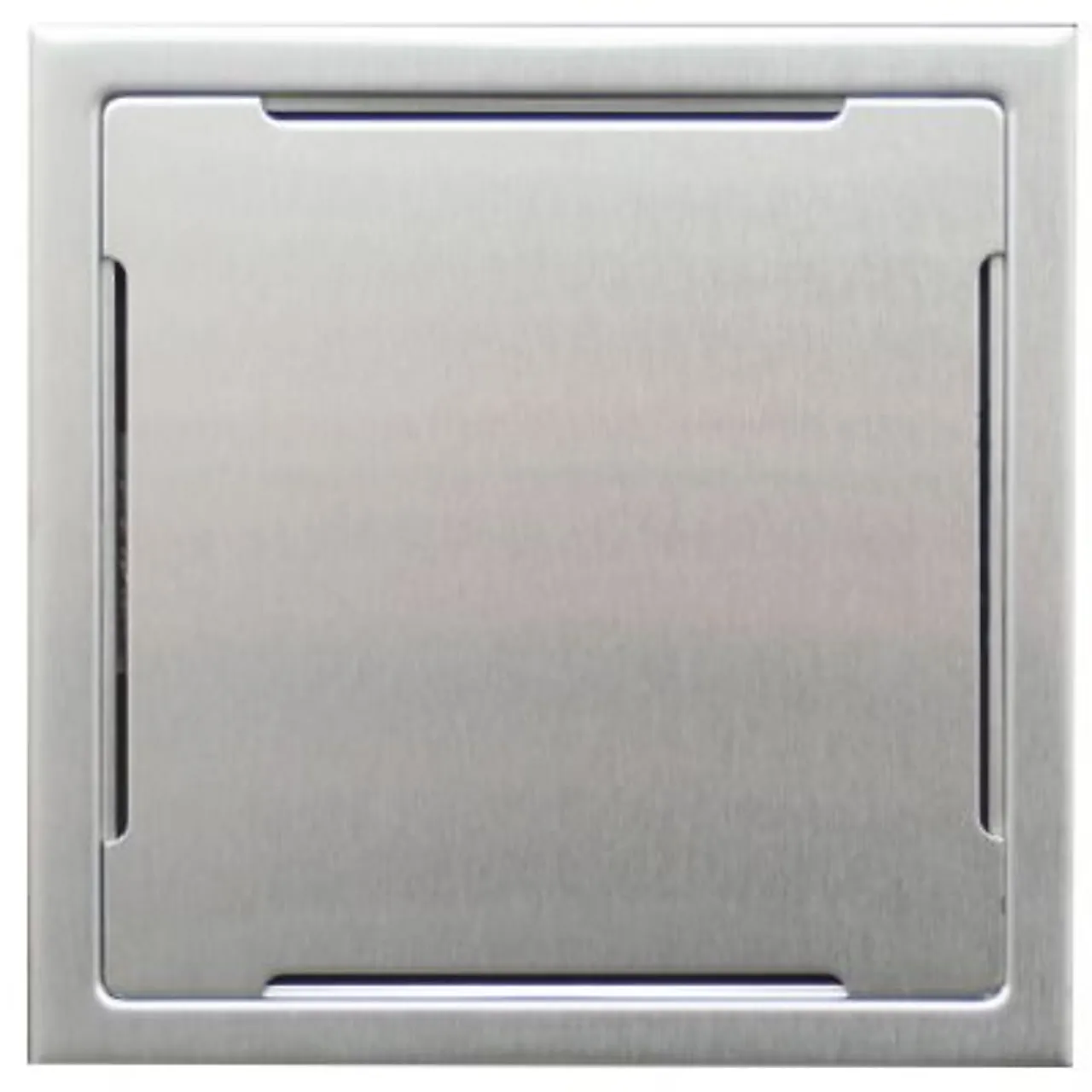 Slukrist 20x20cm venus børstetrustfri stål designserie Slukrist 20x20cm venus børstetrustfri stål designserie