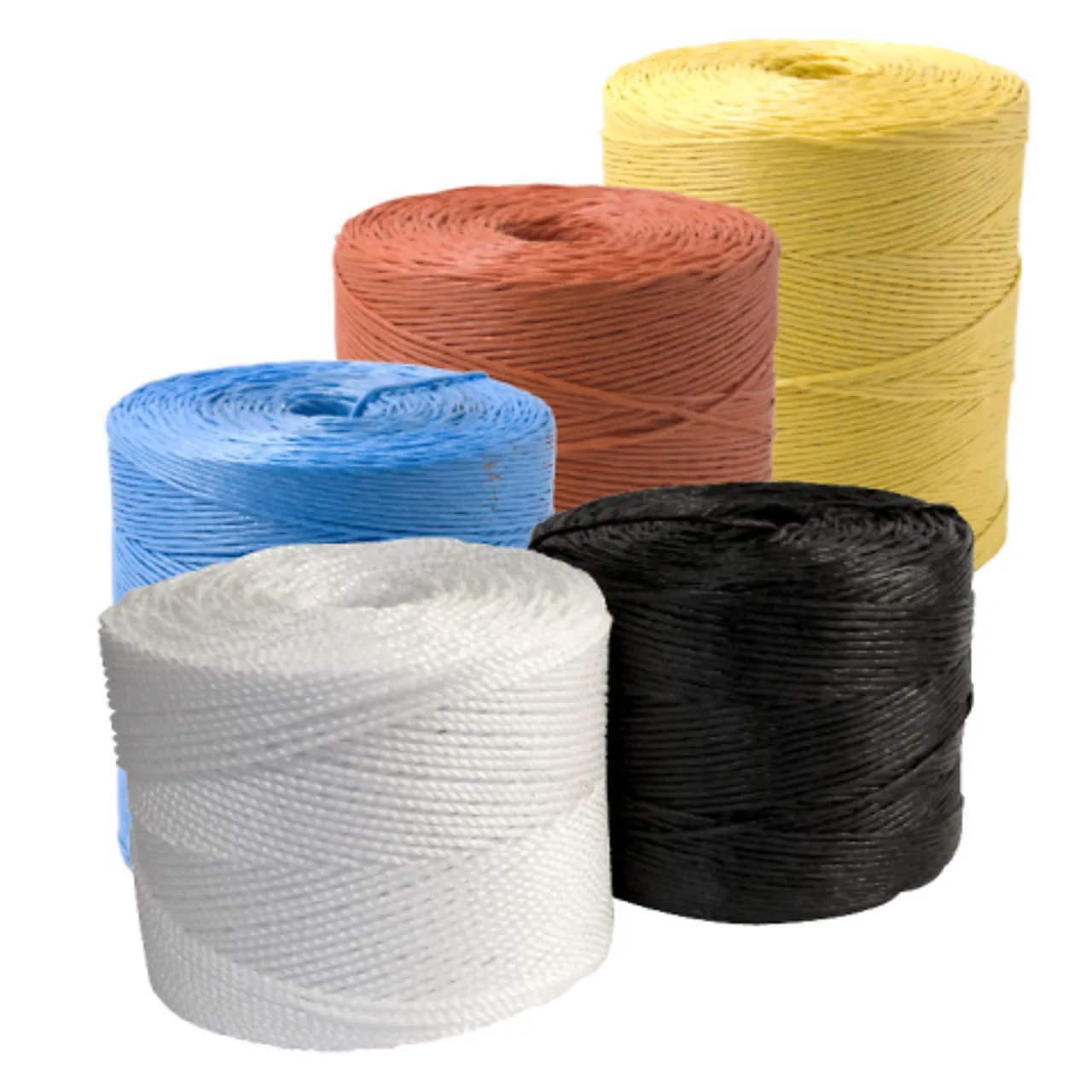 Pakkesnøre 2,2mm 800m hvit pp-film polypropylen 1/450 Pakkesnøre 2,2mm 800m hvit pp-film polypropylen 1/450