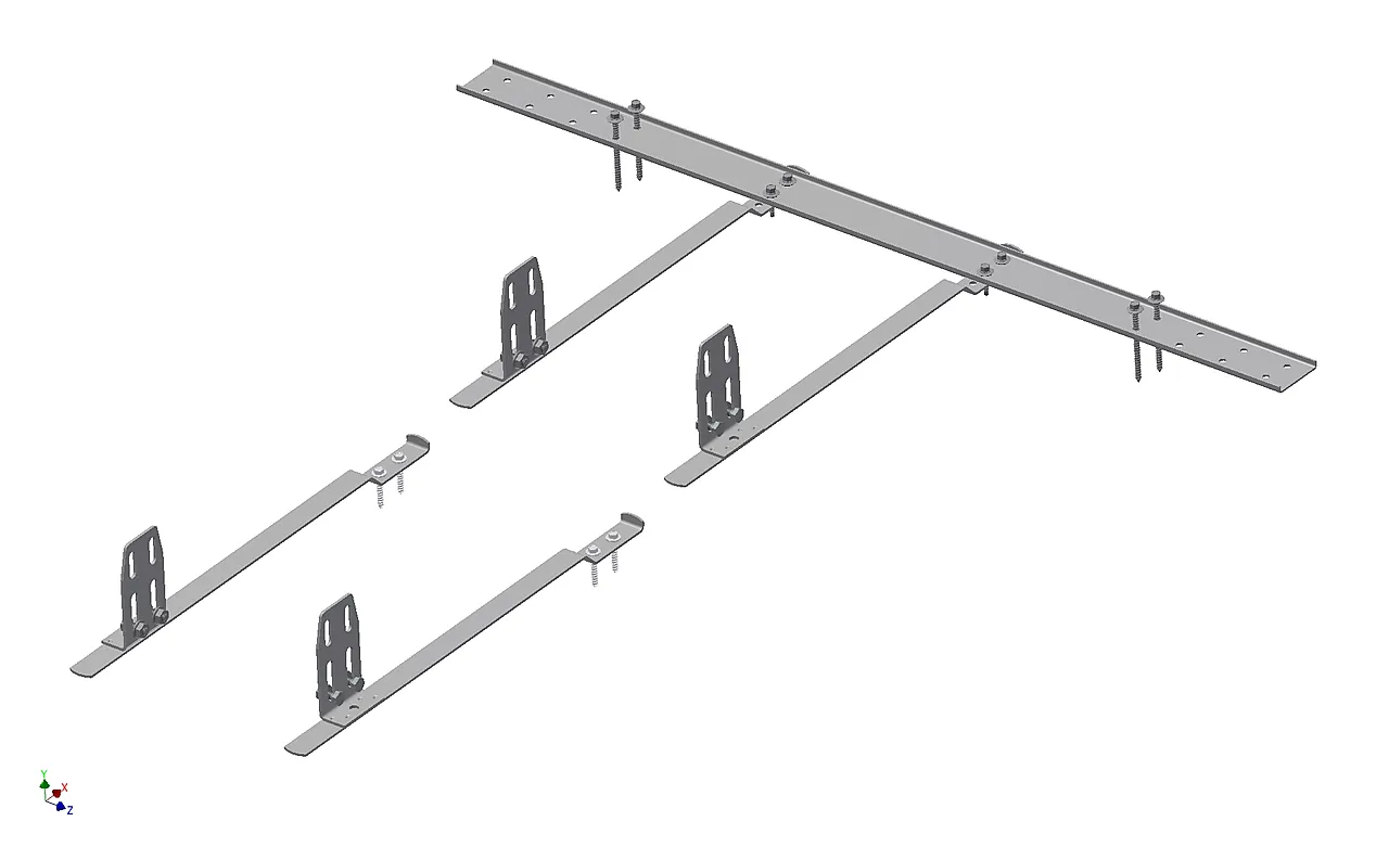 Takstige tls ls-31 sort ral 9005