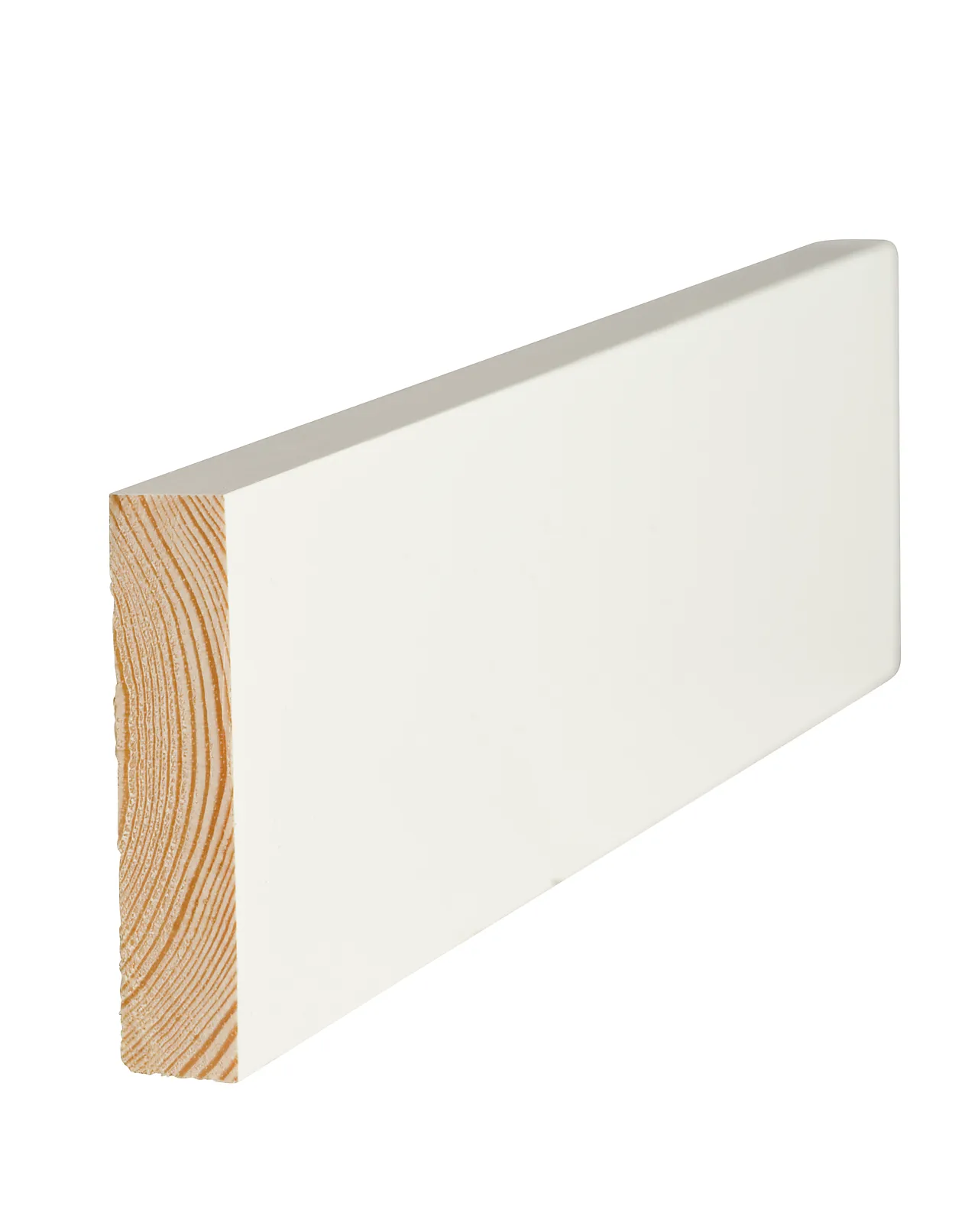 Glattkantlist furu hvit bomull S0502-Y 9x70 mm null - 9 - 2 - Miniatyr