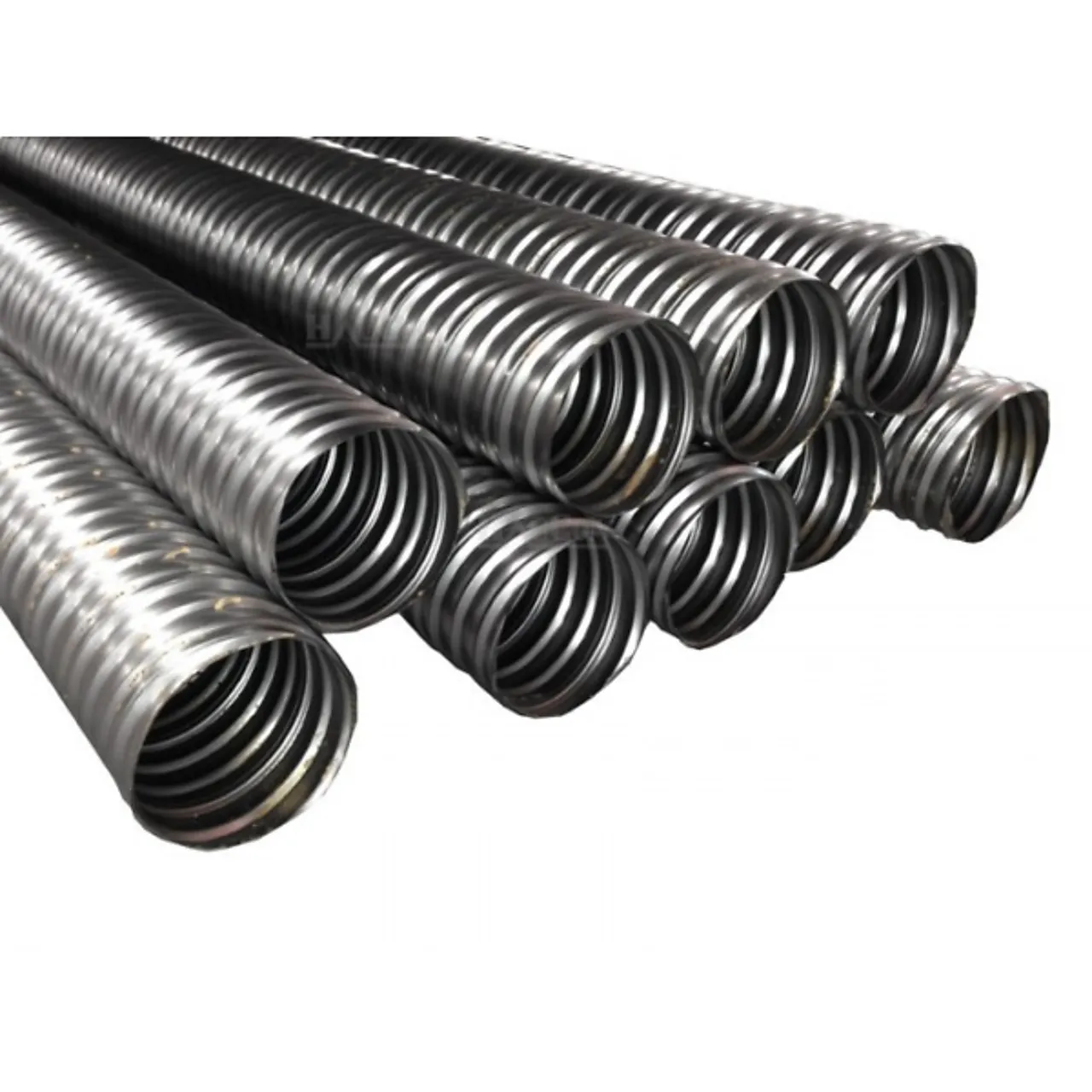 Rør korrugerte lengde 5 meter Ø75 mm Rør korrugerte lengde 5 meter Ø75 mm