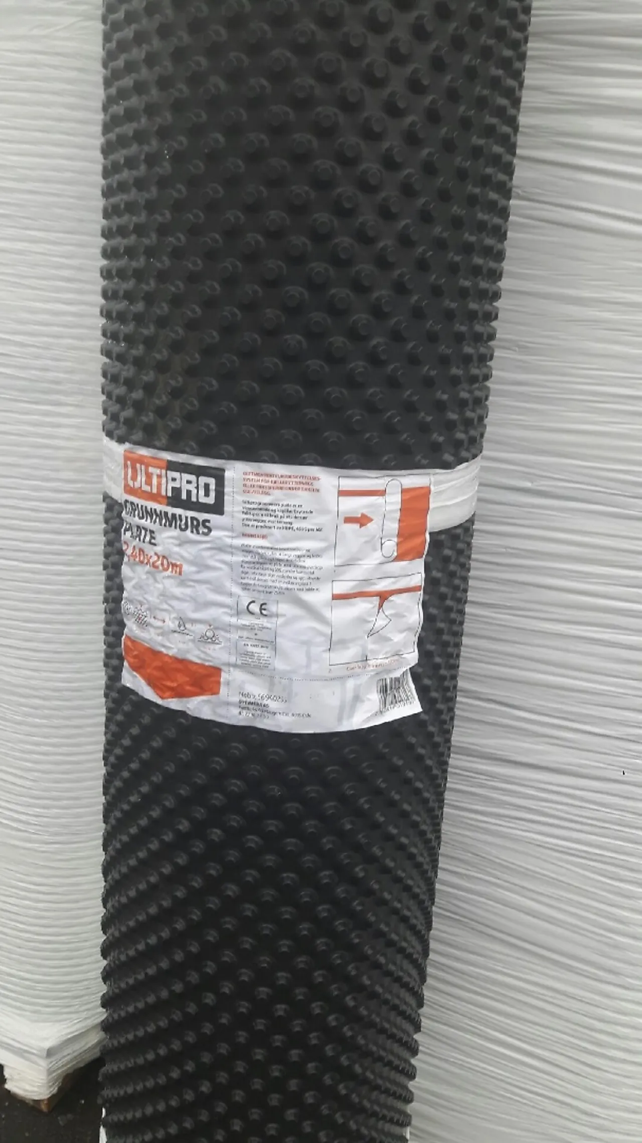 Grunnmursplate 1 x 20 meter null - null - 2 - Miniatyr