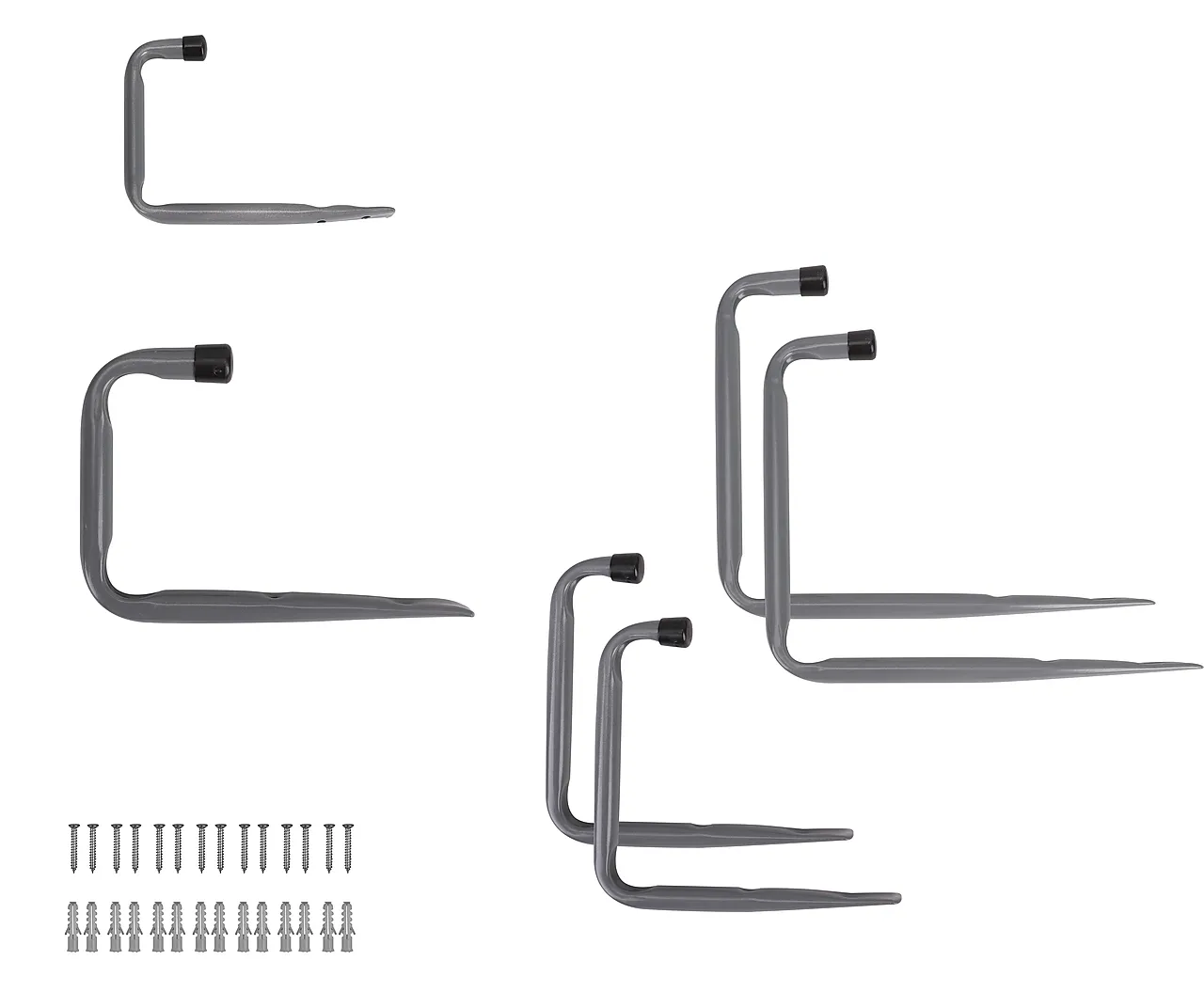 Redskapskroker sett 6 stk