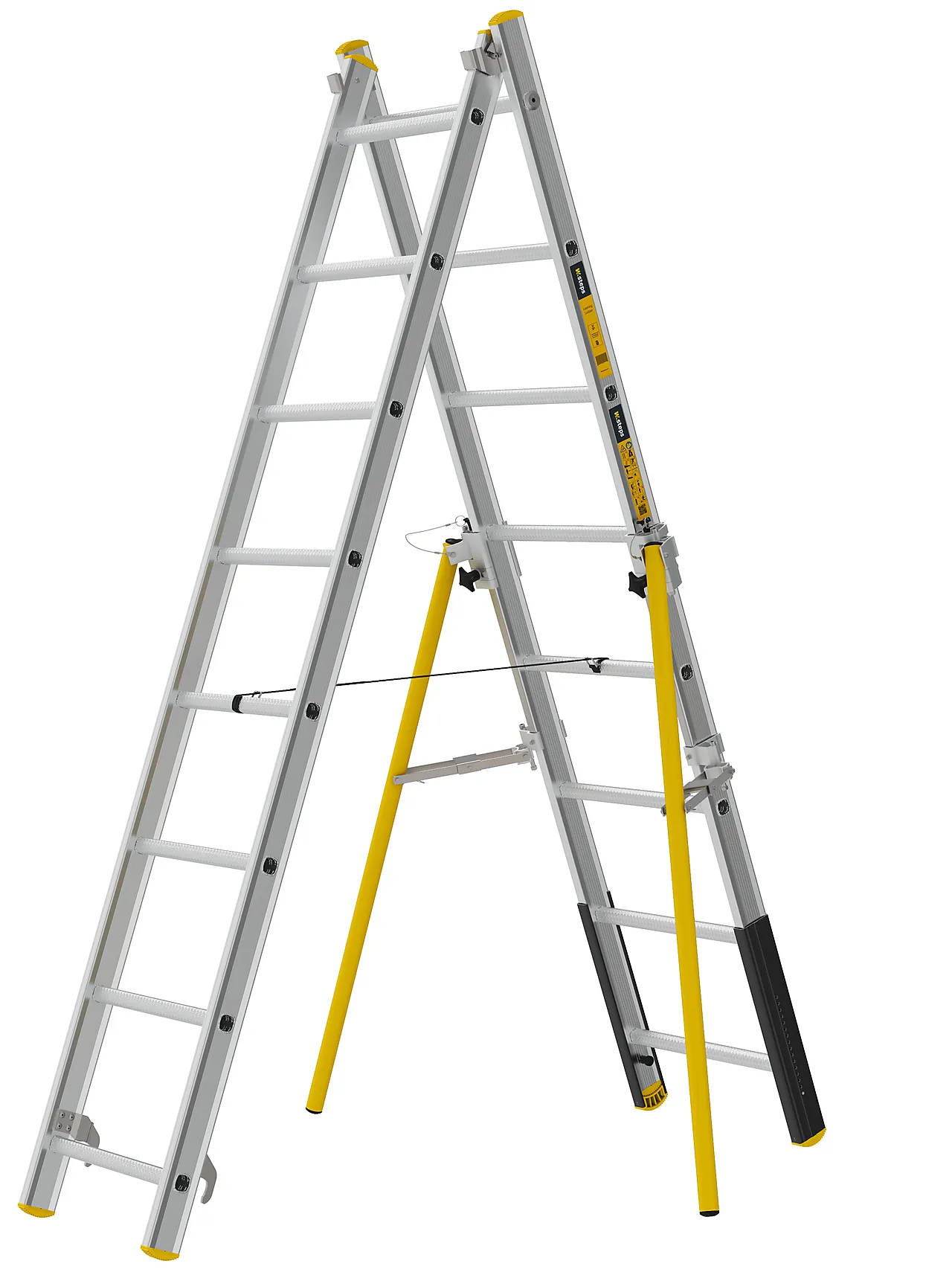 Stige 2-delt LPX-D4 PROF+ 4,2 m null - null - 2 - Miniatyr