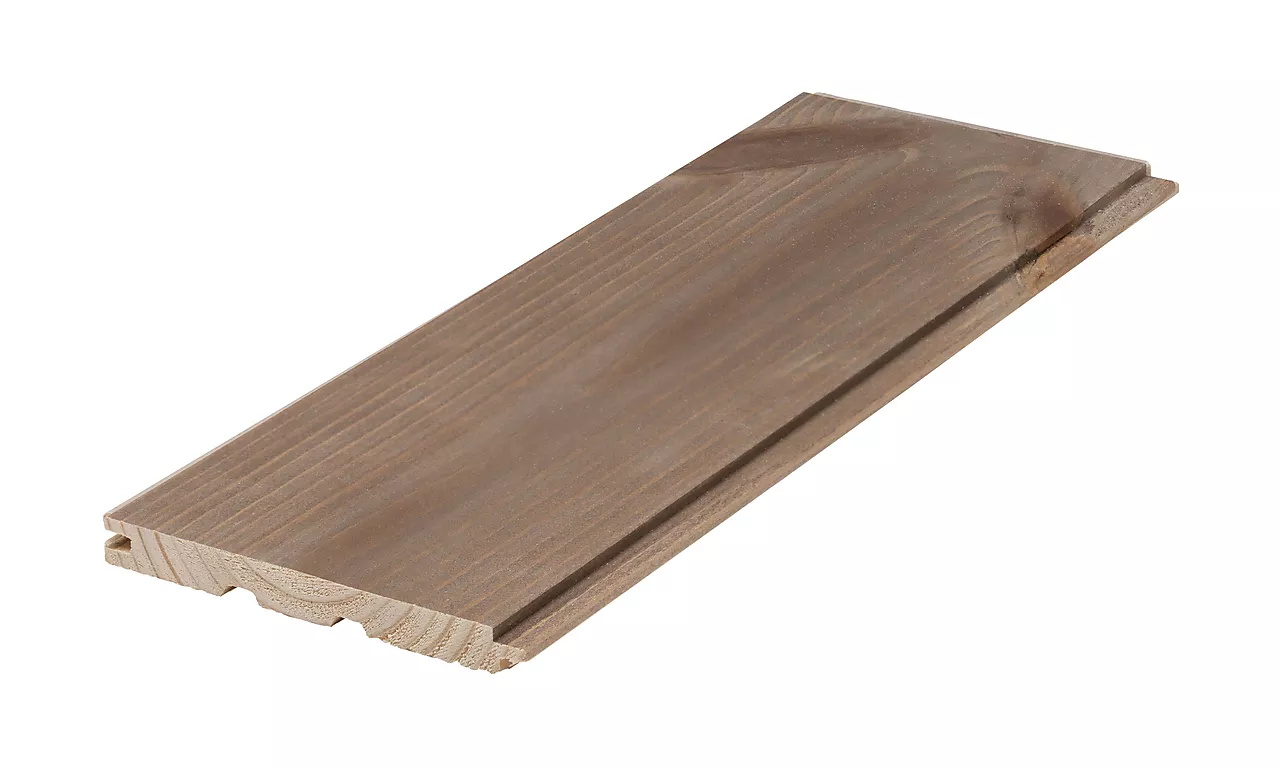 Sprekkpanel saltgrå pusset furu 13X120 mm Sprekkpanel saltgrå pusset furu 13X120 mm