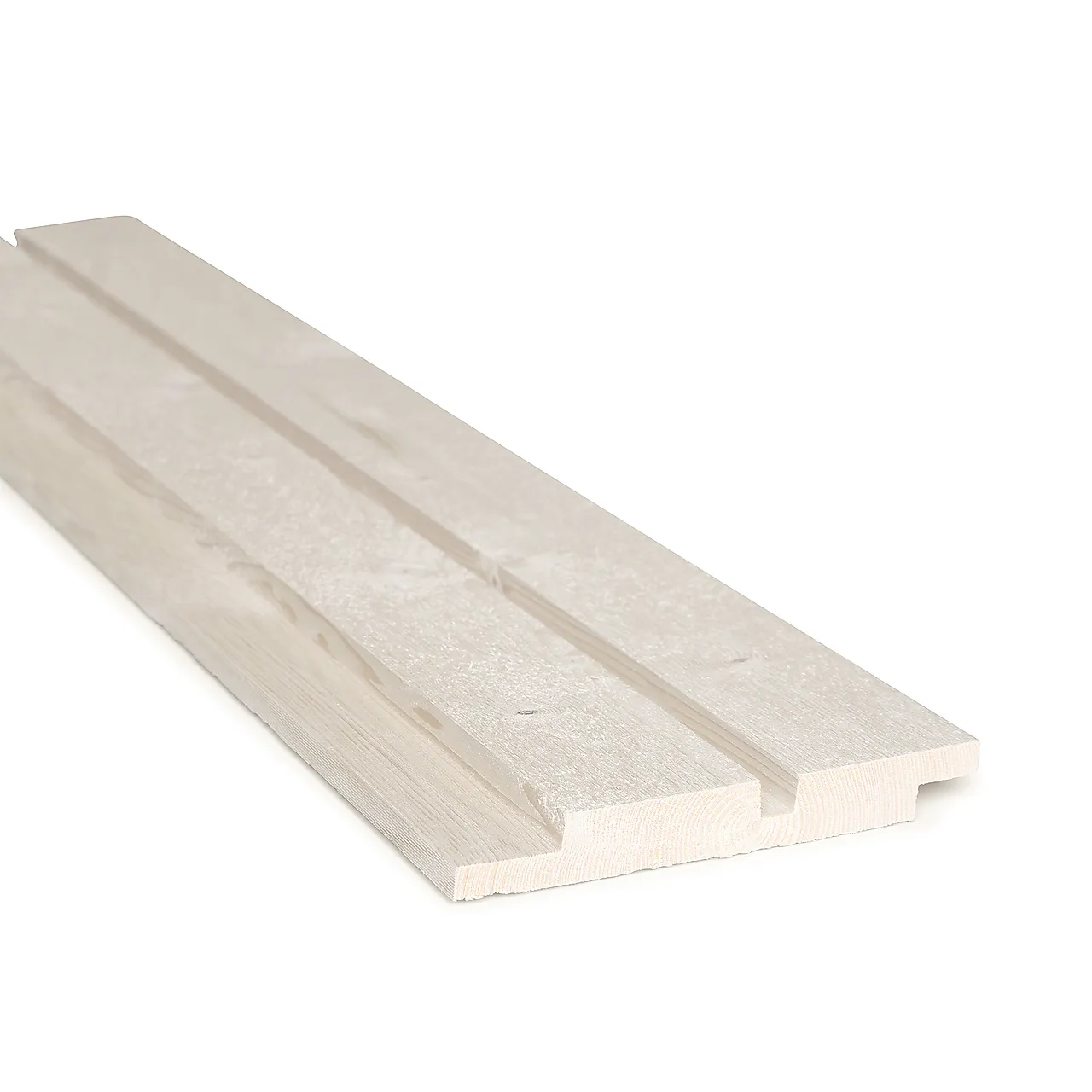 Gran 19x148 df spor rett kl1 gr std grunnet 1 strøk hvit