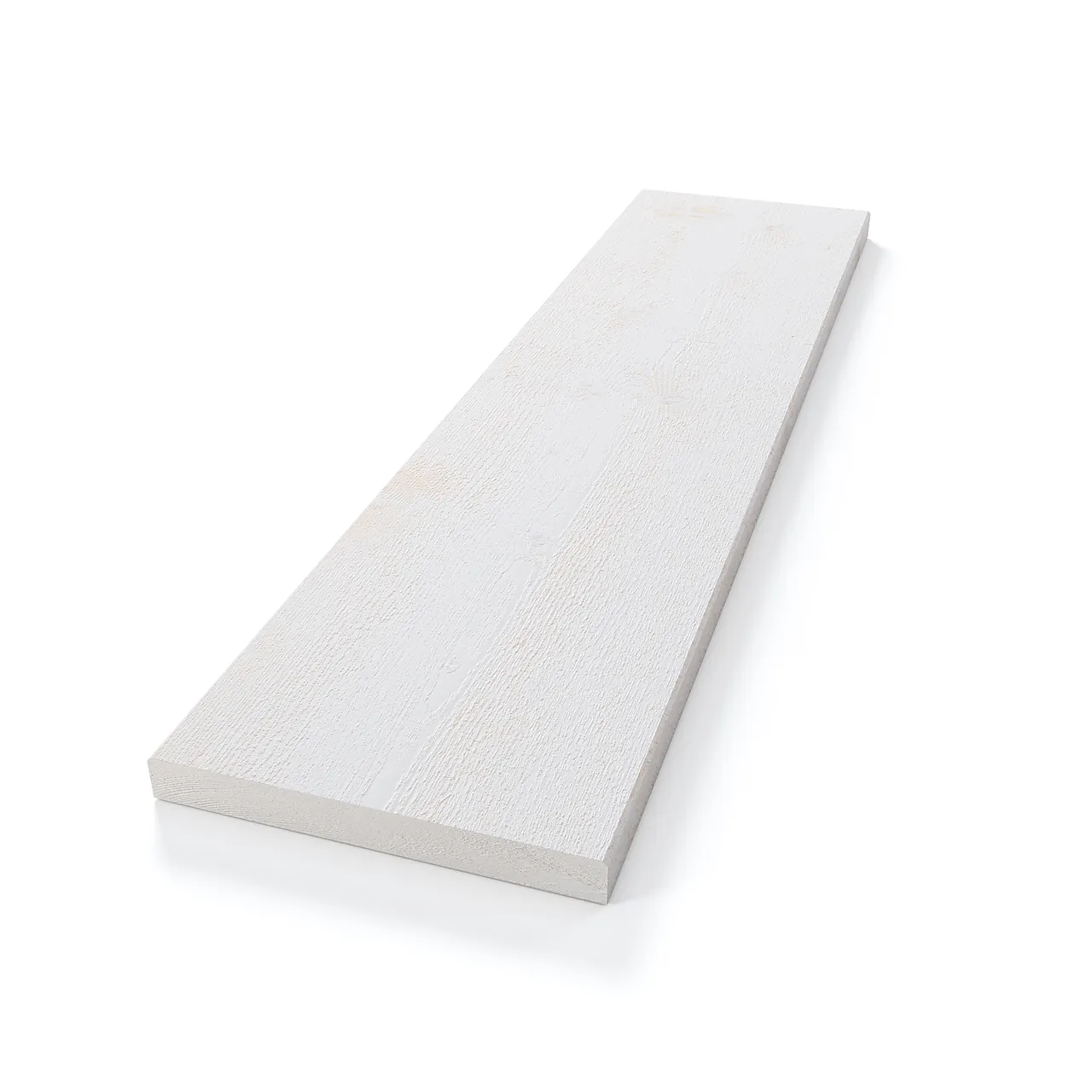 Rektangulær kledning gran grunnet 22x198x5400 mm hvit null - null - 2 - Miniatyr