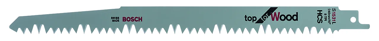 Bajonettsagblad topp tre s1531l high cutting speed 240x2-6 mm pakke a 5 stk