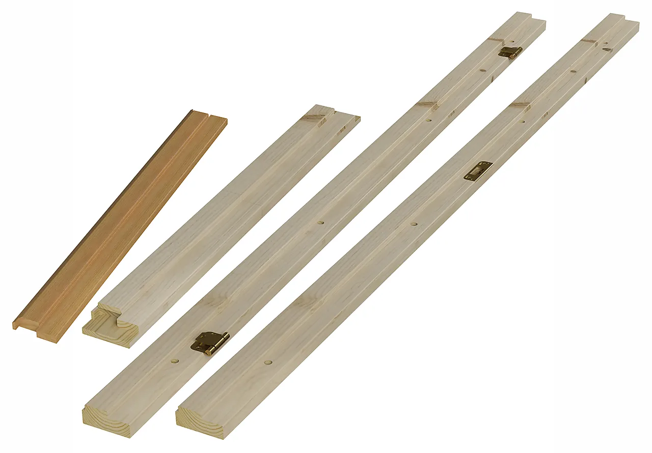 Karmsett ubehandlet 93 mm 80x200 cm Karmsett ubehandlet 93 mm 80x200 cm