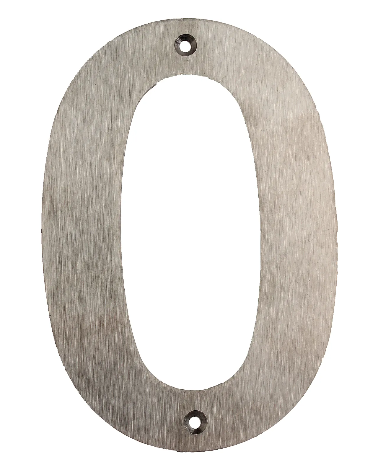 Husnummer O 140 mm rustfri